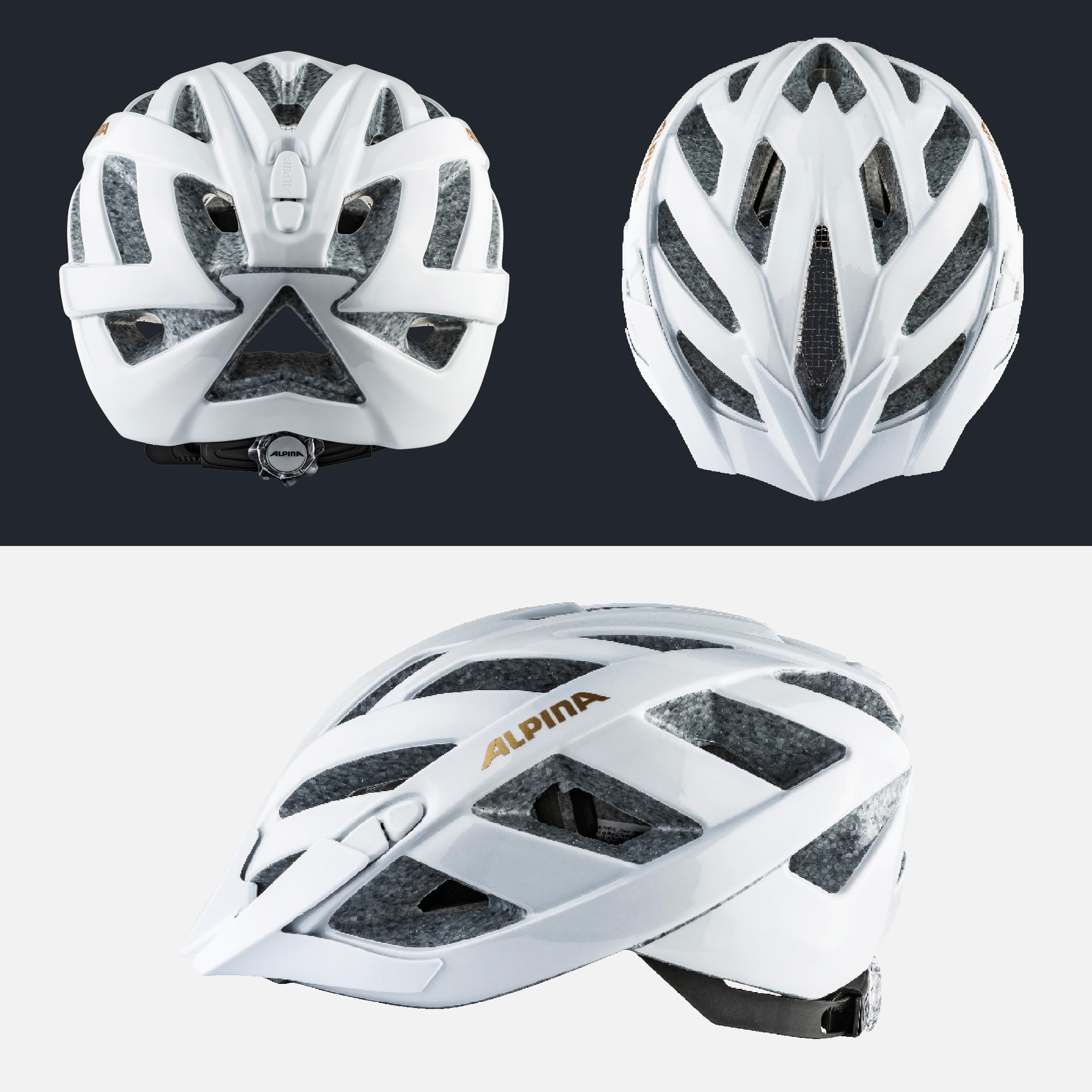 ALPINA PANOMA Classic - Leichter, Optimal Belüfteter Touren Fahrradhelm Mit Optionalen LED-Licht Für Erwachsene
