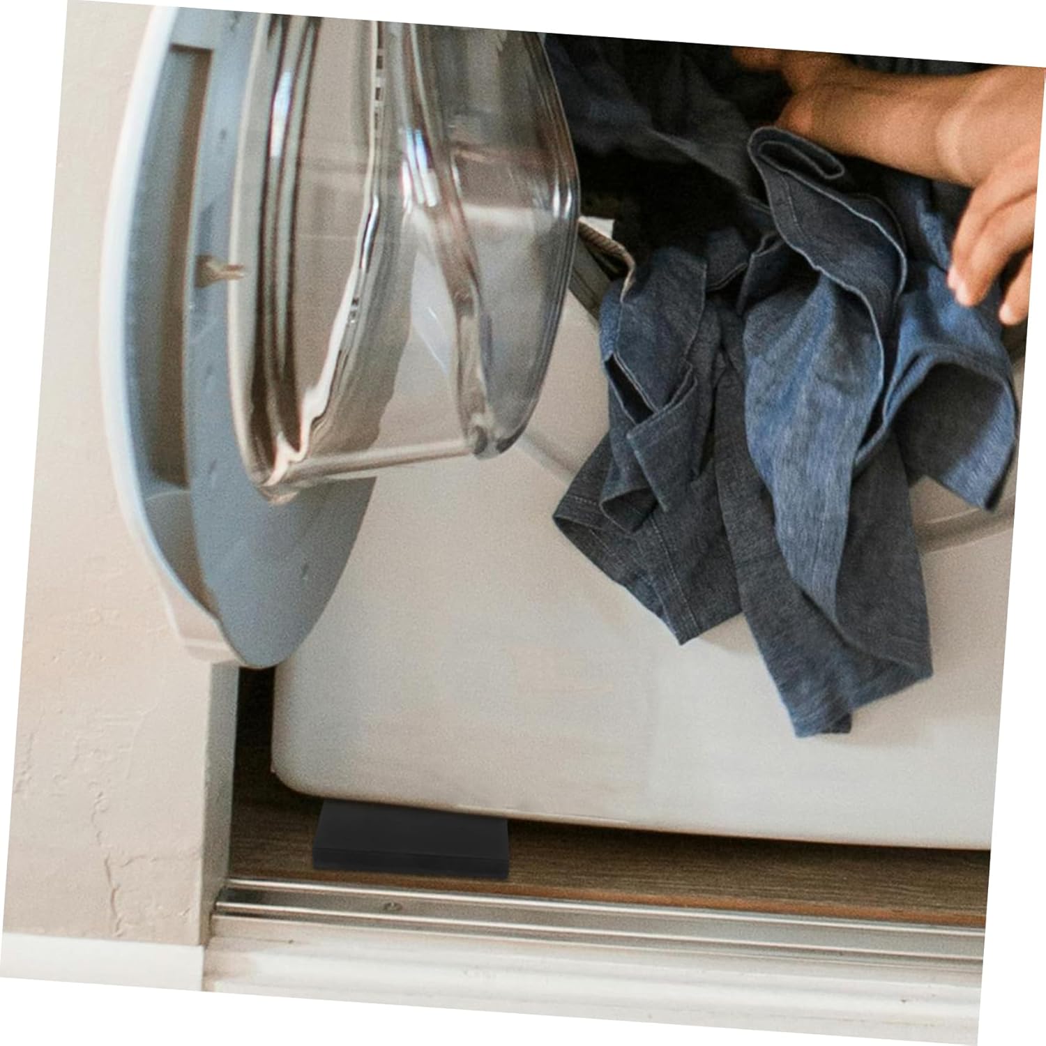 Alipis Rubber Pads for Noise and Reduction Heavy Duty Rubber Isolator Mats for Washing Machines and Air Conditioners