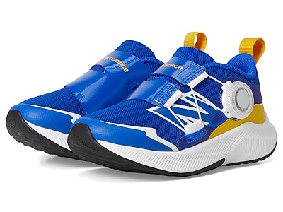 New Balance Kids DynaSoft Reveal v4 BOA(r) (Little Kid) Kids Shoes Blue Gemstone/Ginger Lemon/White