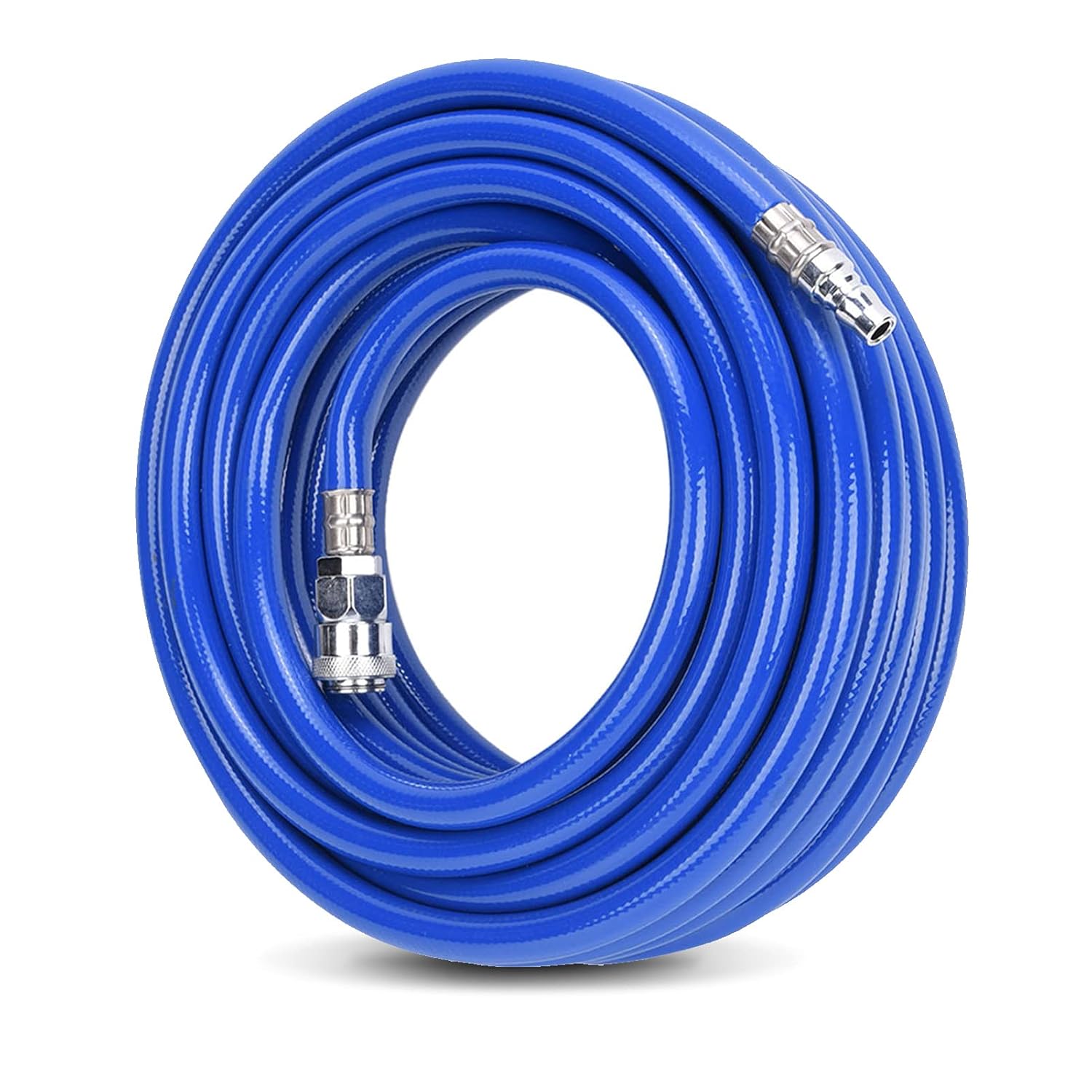 15m High Pressure Pneumatic Air Line Rubber Hose with Quick Connector