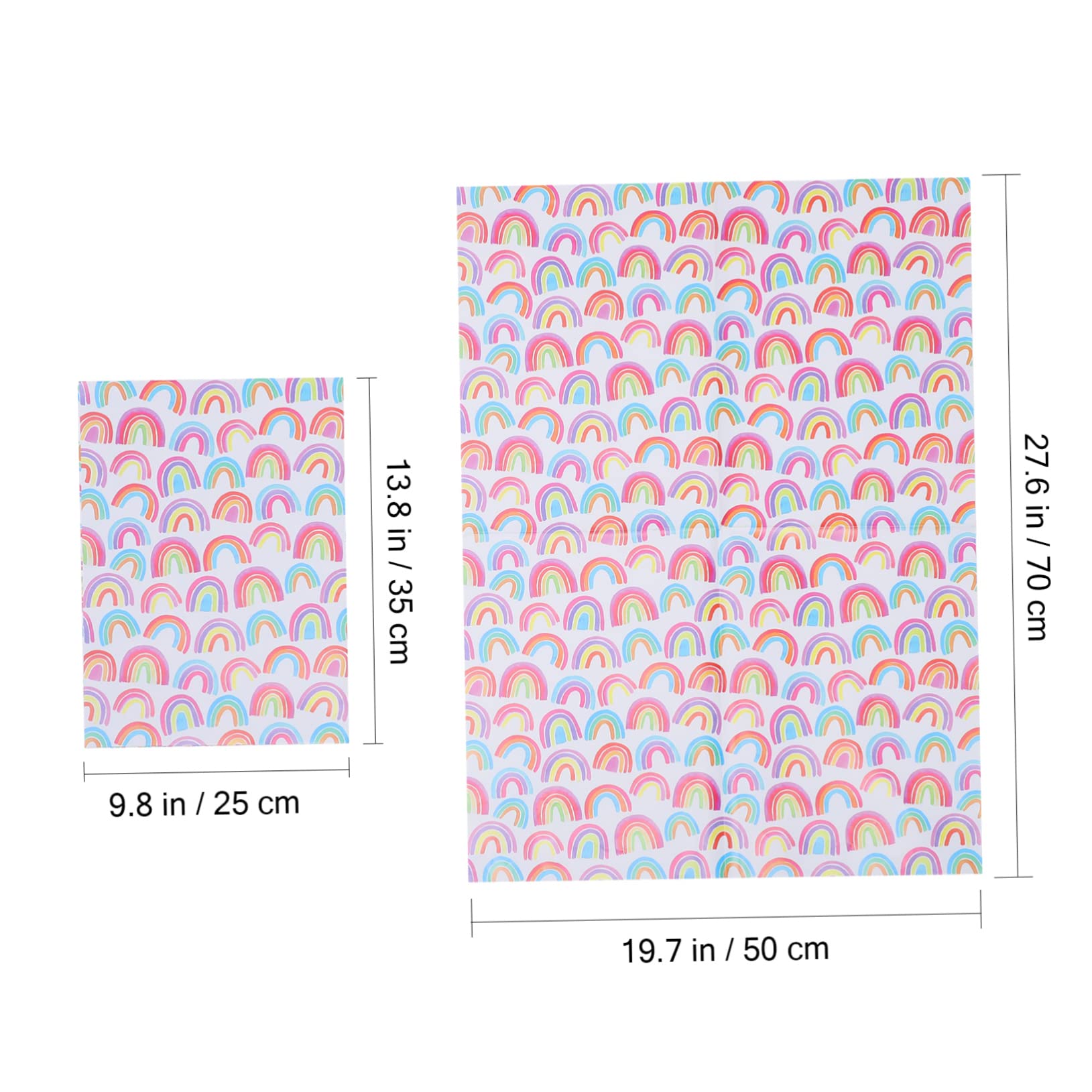 STOBOK Geschenkpapier Bändern Großes Und Dickes Geschenkpapier Für Geburtstage Und Männer Langes Für Kindergeburtstage Und Basteldekorationen