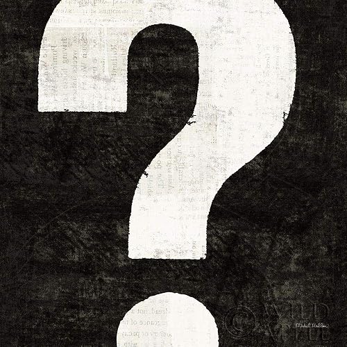 Posterazzi PDX9041LARGE Punctuated Black Square VIII Michael Mullan Poster Print, 24 x 24, Multicolor