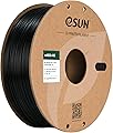 eSUN High Speed ABS+ Filament 1.75mm, Excellent Layer Adhesion 3D Printer Filament Speedy ABS Plus for Fast Printing, 1KG Spool (2.2 LBS) 3D Printing Filament for 3D Printers, Black