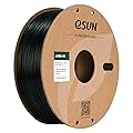 eSUN ABS+ Filament 1.75mm, eABS+HS ABS Plus High Speed 3D Printer Filament, Dimensional Accuracy +/- 0.05mm, 1kg Spool (2.2 LBS) for Fast 3D Printing, Black