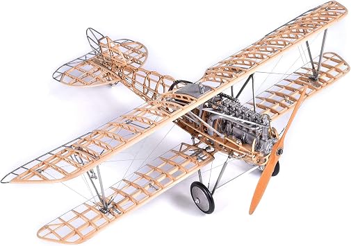 Model Airways MA 1001 - Albatros D.Va Red Barons WWI Fighter 116 Scale Model Kit - Authentic Wood & Metal Kit for Adults to Assemble