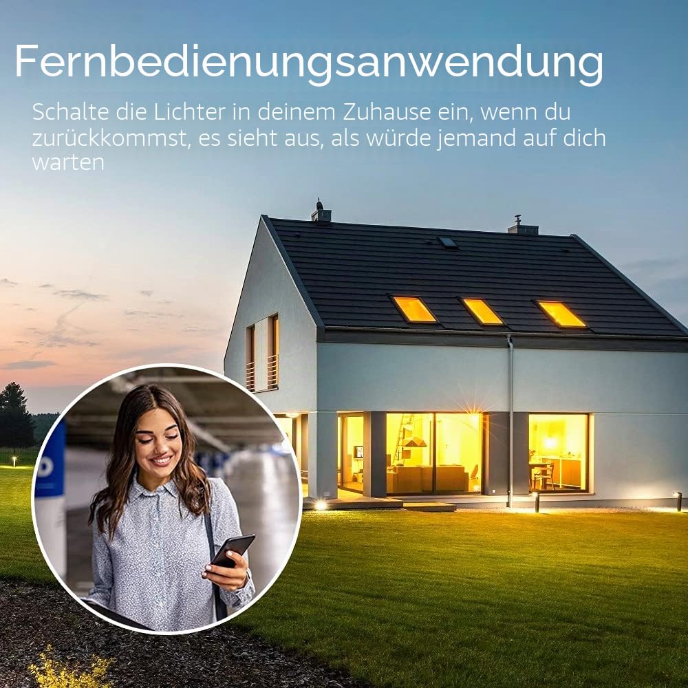 eMylo WLAN Schalter Universal Smart Wifi Schalter Drahtloses Relaismodul Fernbedienung Lichtschalter DIY Intelligente Timer Sprachsteuerung Kompatibel mit Alexa, Google Home über Android IOS 5 Stücke