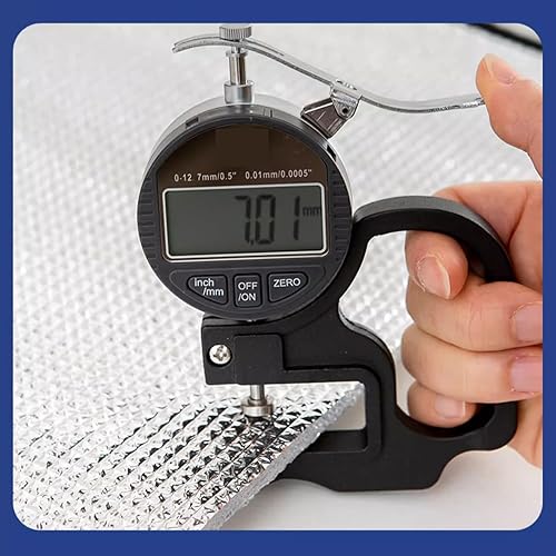 Miniatura 7 de Película de privacidad para ventana, totalmente opaca, para control de calor, anti UV, calcomanías para ventana, no adhesivas, película aislante de