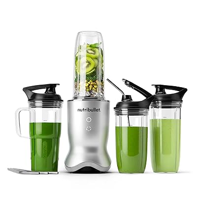 nutribullet Ultra Personal Blender, Deluxe Version, NB80500, 32 oz, Gray