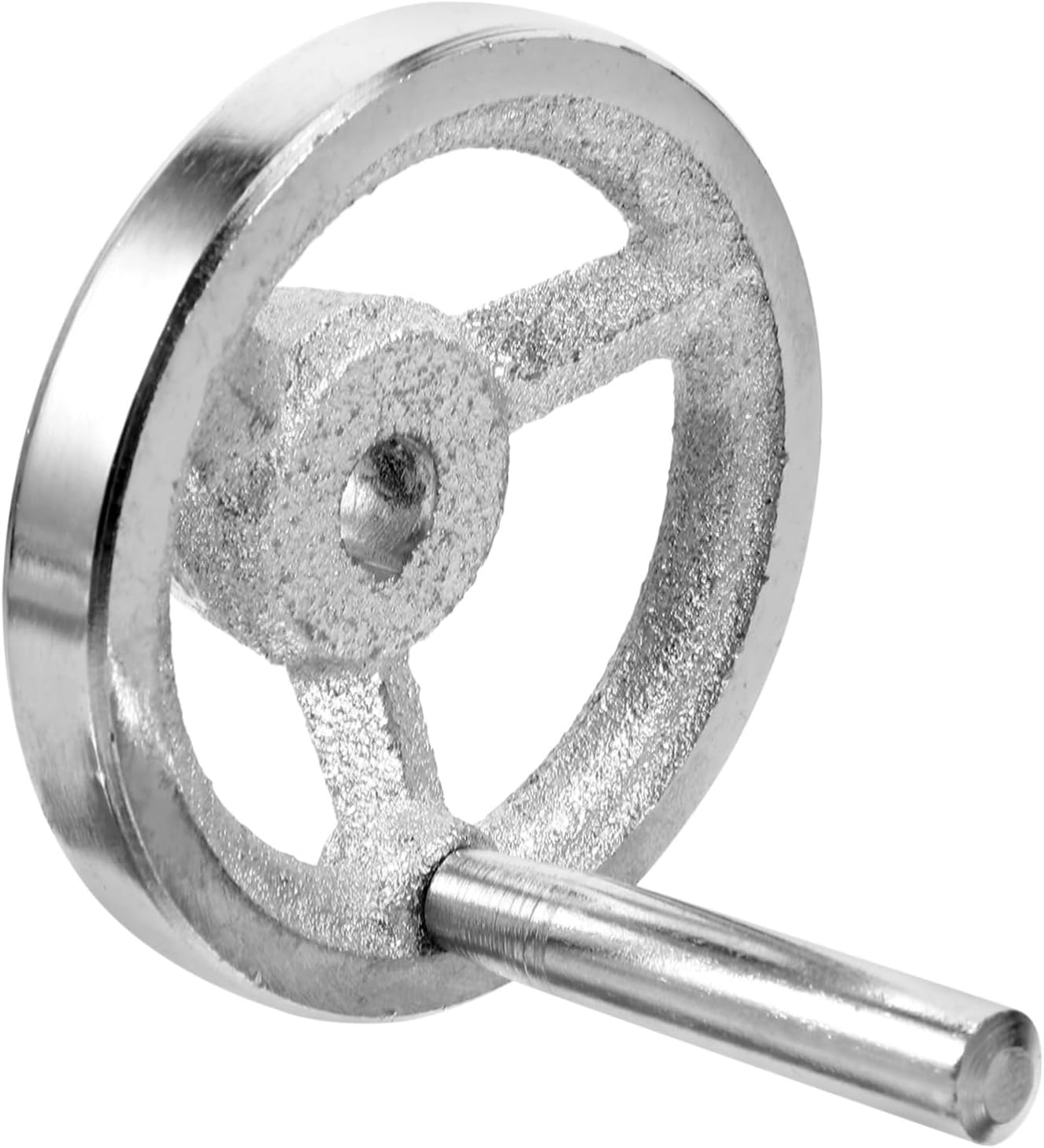 ULTECHNOVO 5pcs Precision Measurement Lathe Hand Wheel Round Handwheel for Milling Carbon Steel Machine Handle