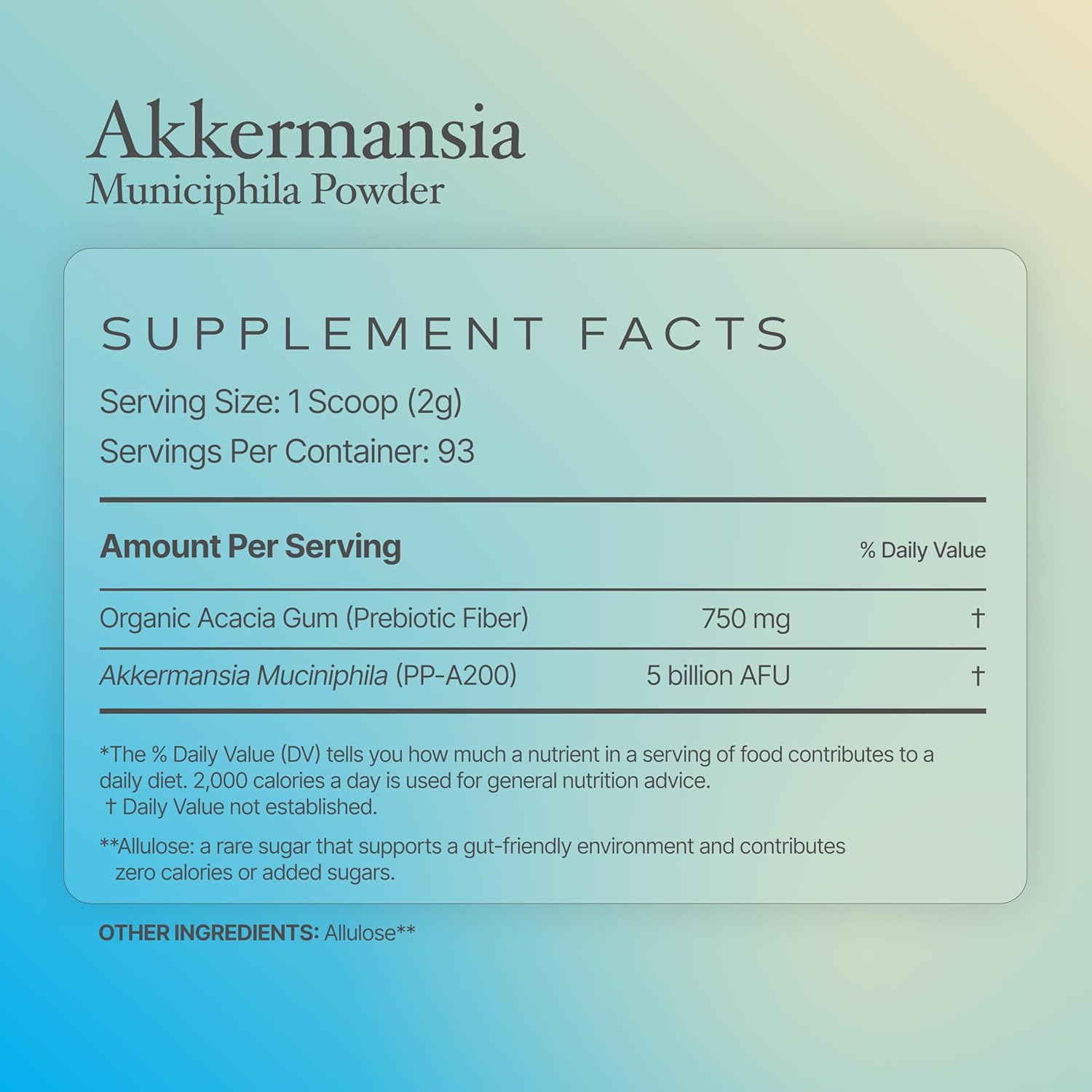 Akkermansia Powder | 5 Billion AFU per Scoop, 93 Servings | Akkermansia Muciniphila with Prebiotic Fiber | Gut Health, Microbiome & Metabolic Support Unflavored (93 Servings) - Image 6