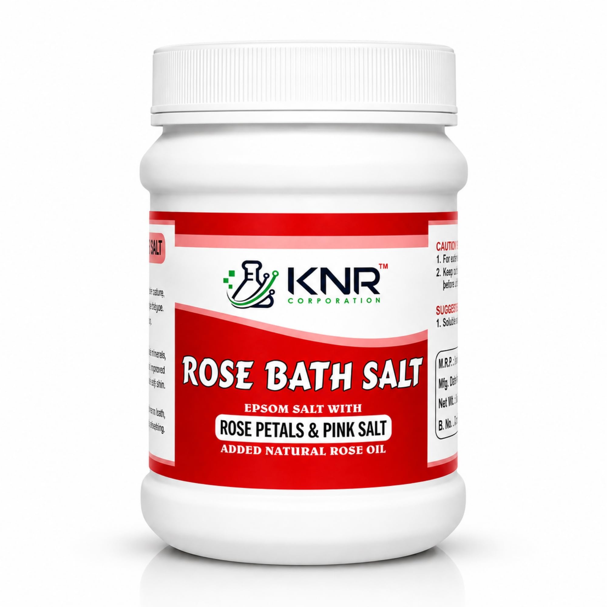 Pure Rose Bath Salt – 400g Epsom & Pink Himalayan Salt Bath Soak with Rose Essential Oil & Dried Petals – Relaxing Aromatherapy Muscle Recovery-image-42