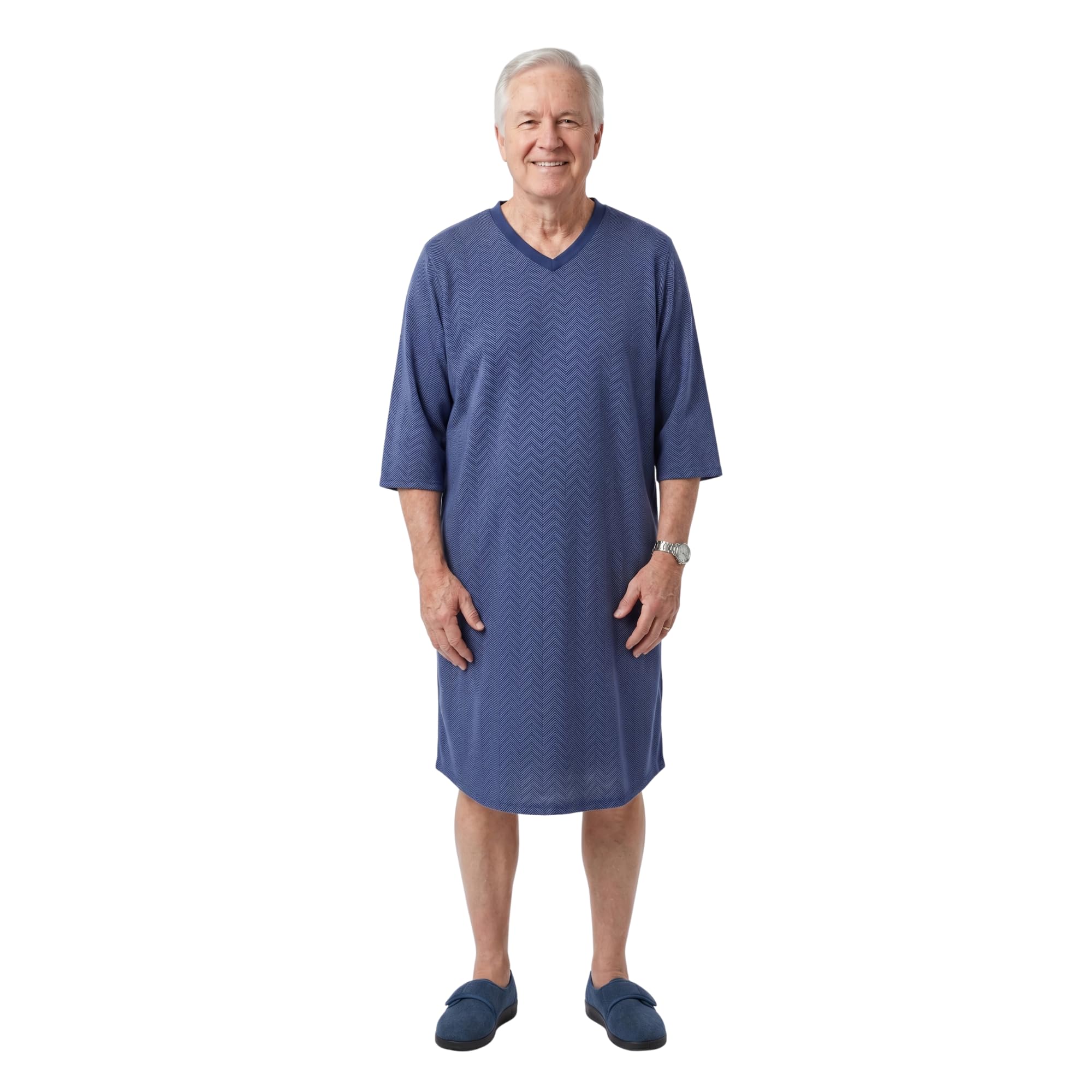 silvert's adaptive clothing & footwear Men's Casual Nightgown-picture-51