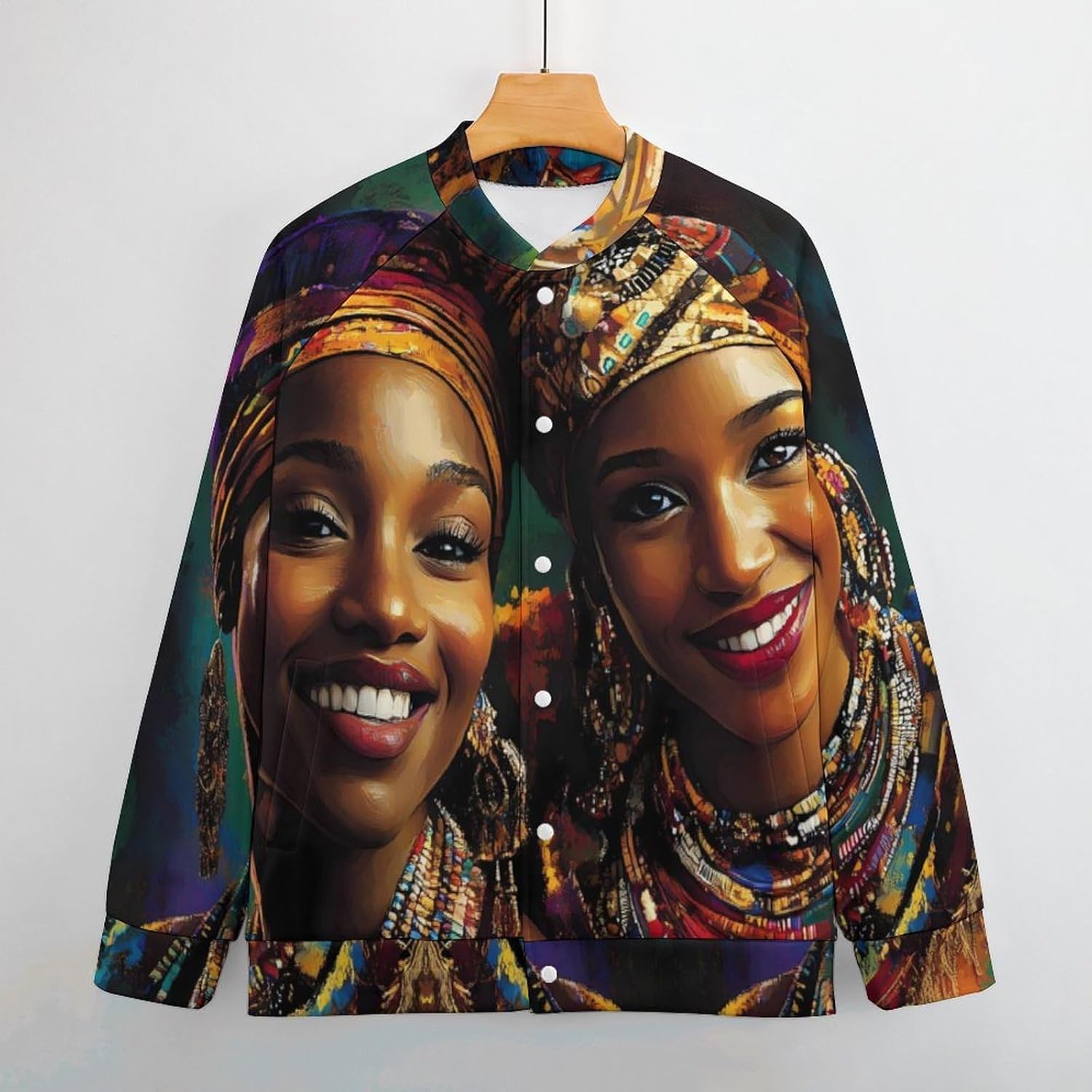 Afrikaner Women Baseball Jacket Casual Sportswear Bomber Jacket Coat for Men Women