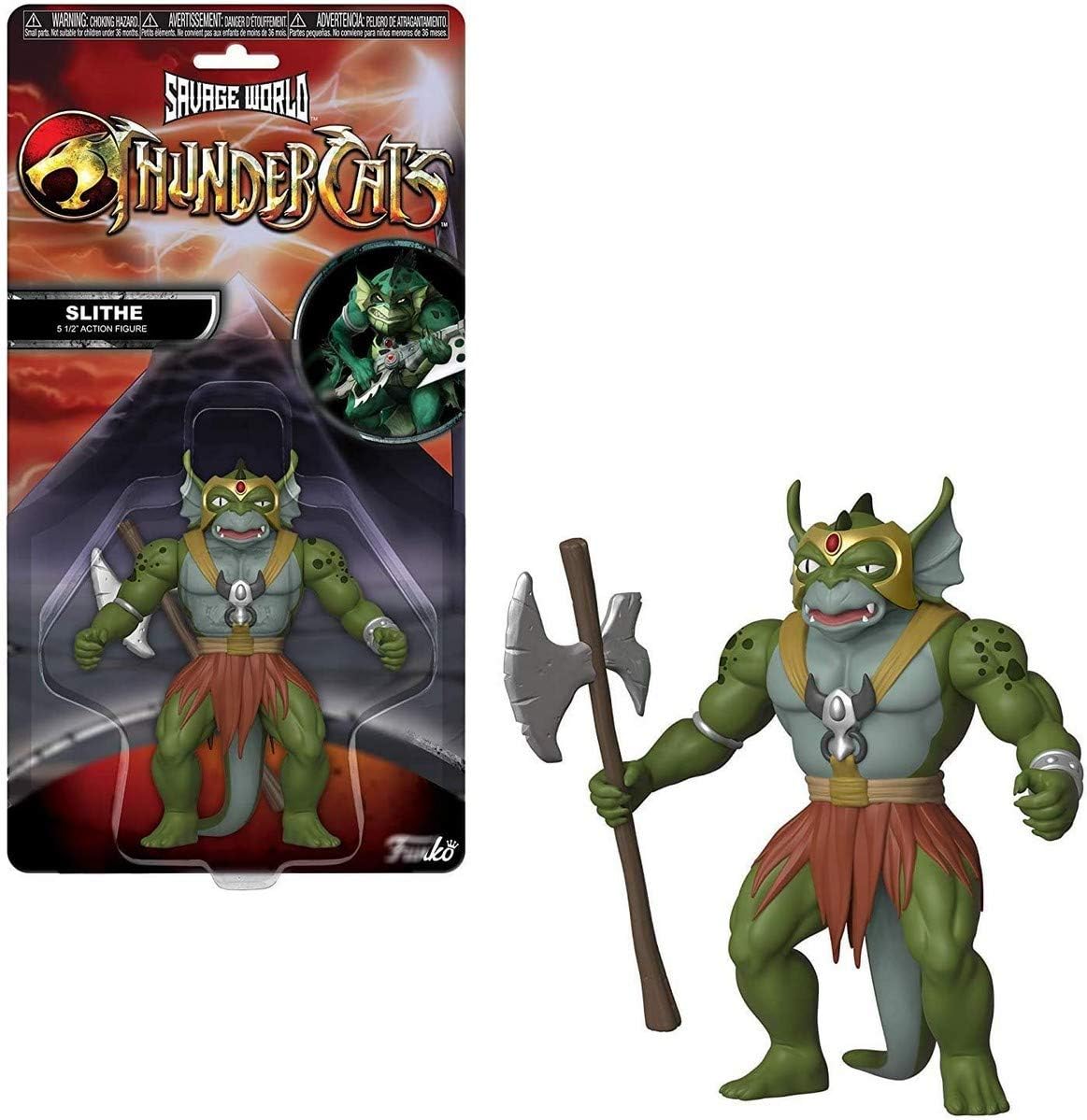 Funko Savage World: Thundercat - Slithe Collectible Figure, Multicolor