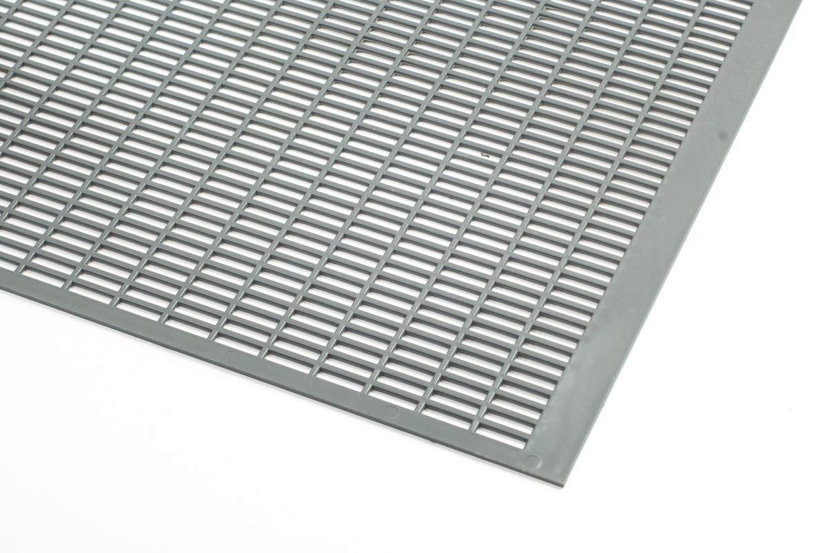 LYSON Absperrgitter Bienen Kunststoff, Plastic, stark, horizontal (50 Stk.) (42 x 42 cm) Königinnengitter, Bienenbeute, Imkereibedarf Bienenzucht Holzbeute Styroporbeuten