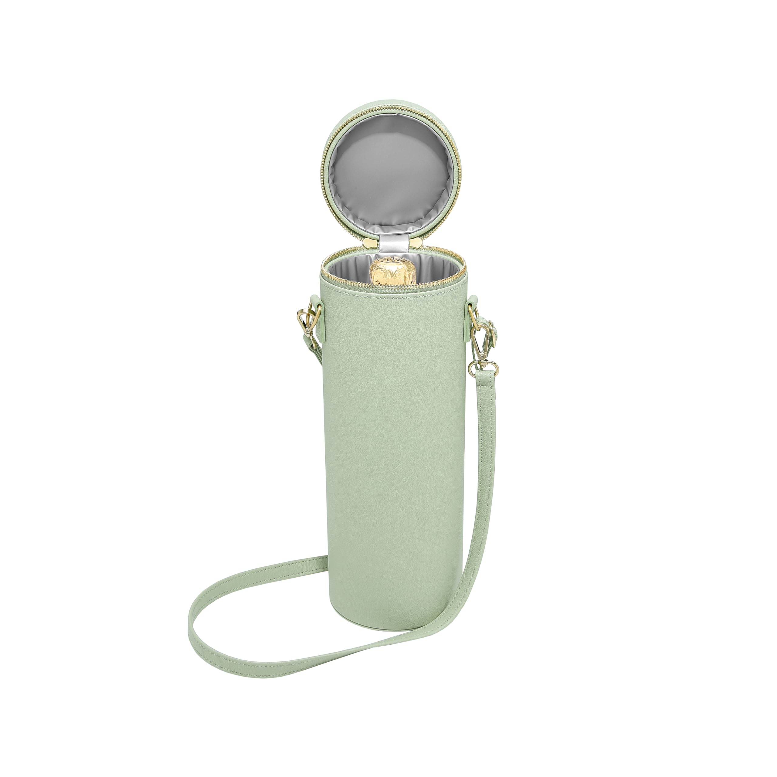 Stackers Sage Green Champange Bottle Bag