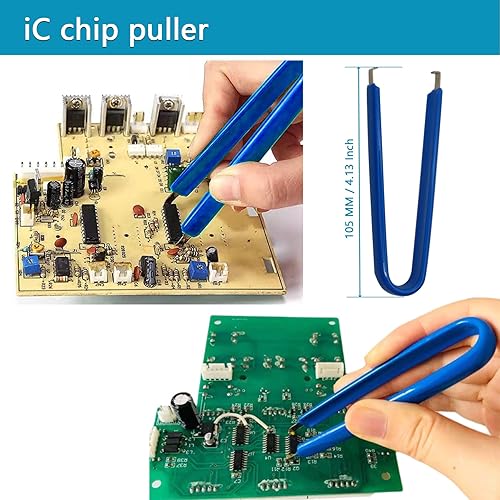 Miniatura 5 de Kit de chips IC Minidodoca 173 piezas 20 valores Chip Surtido Set+12 piezas Sockets circuitos integrados op amp kit 555 temporizador IC incluido