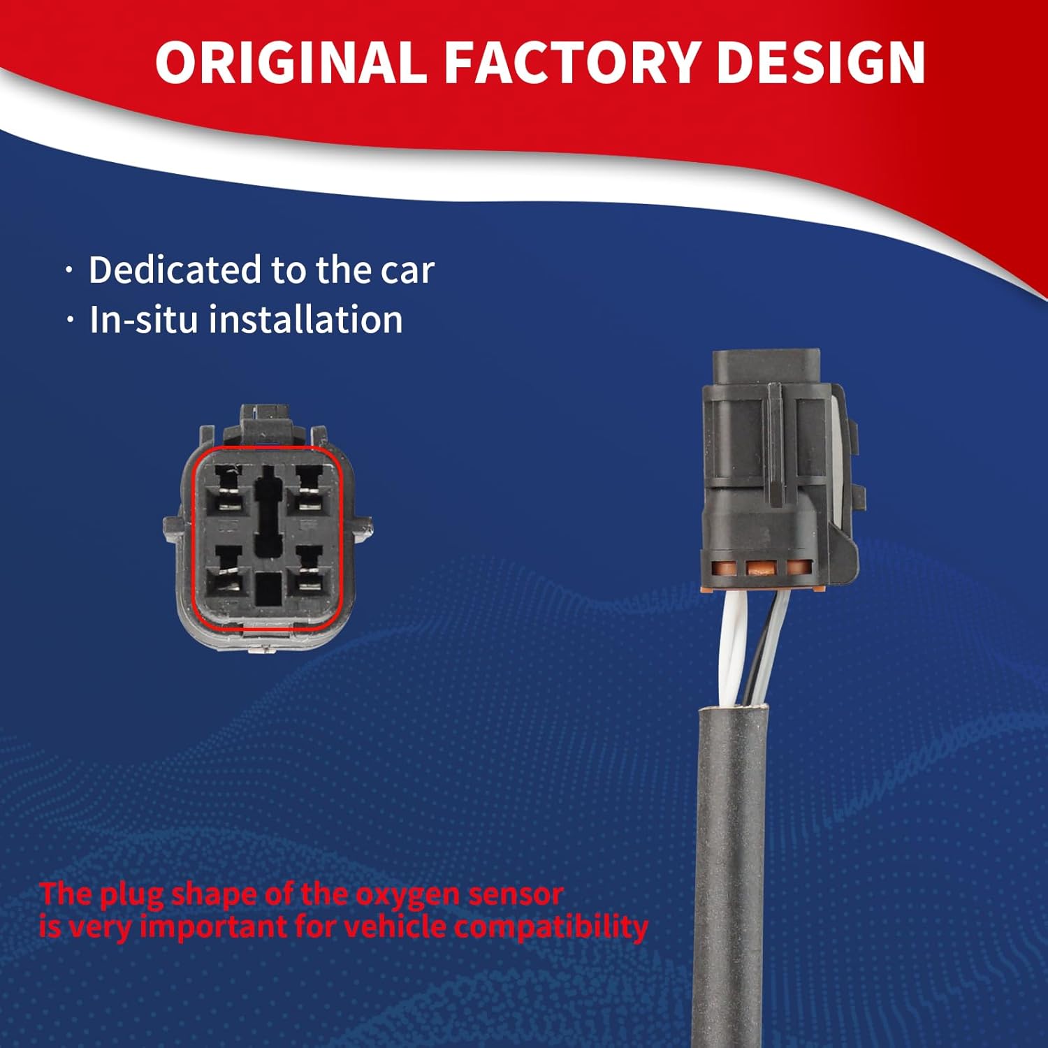 234-4958 Oxygen O2 Sensor Downstream Heated Air Fuel Ratio Compatible with Kia Forte Forte5 Forte Koup 2014-2016 Soul 2014-2016 L4 2.0L Replace 39210-2E510 39210-2E900