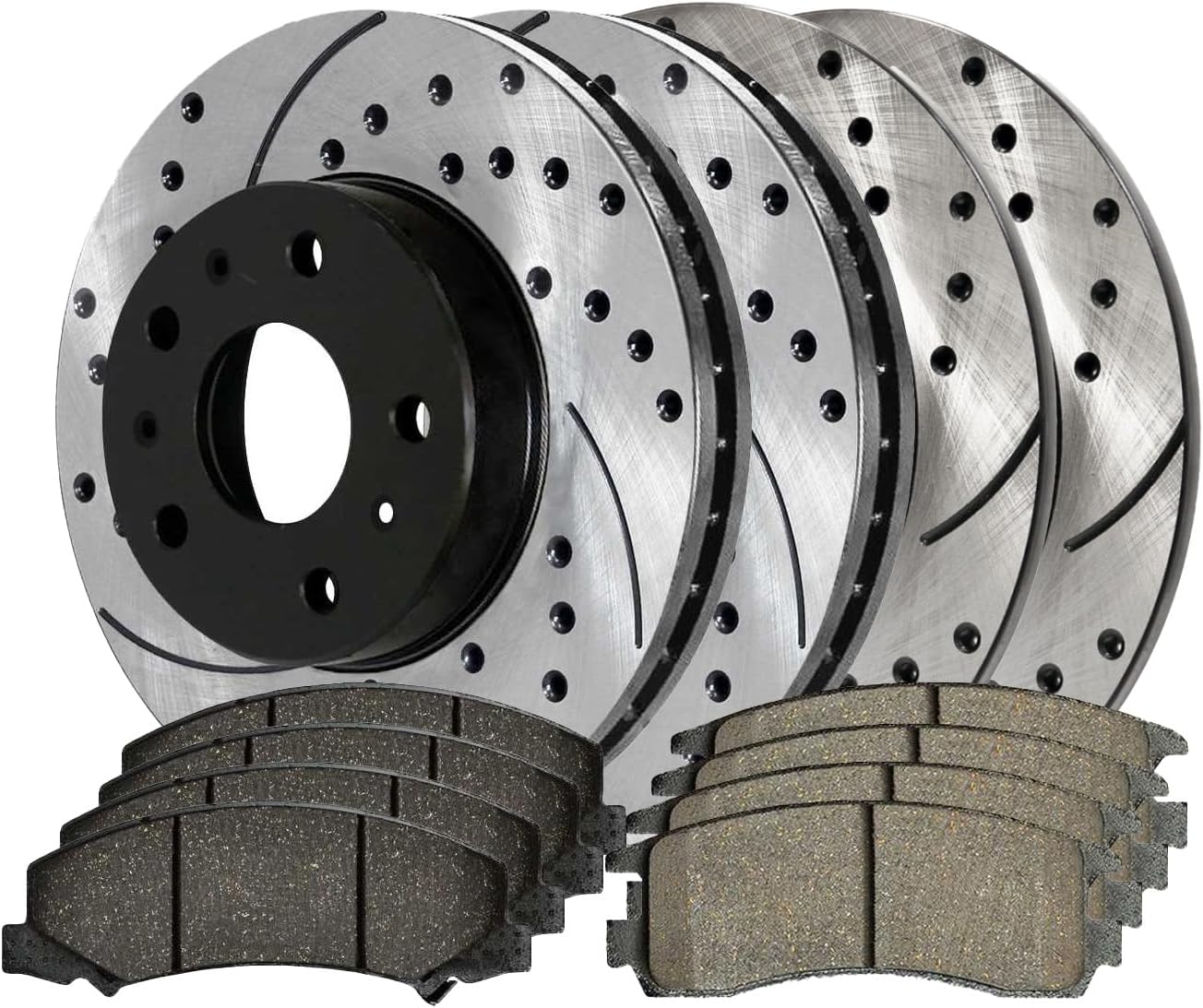 PowerStop Rotor Kit | 2006–2007 Chevrolet Monte Carlo (SC1437) main image 1