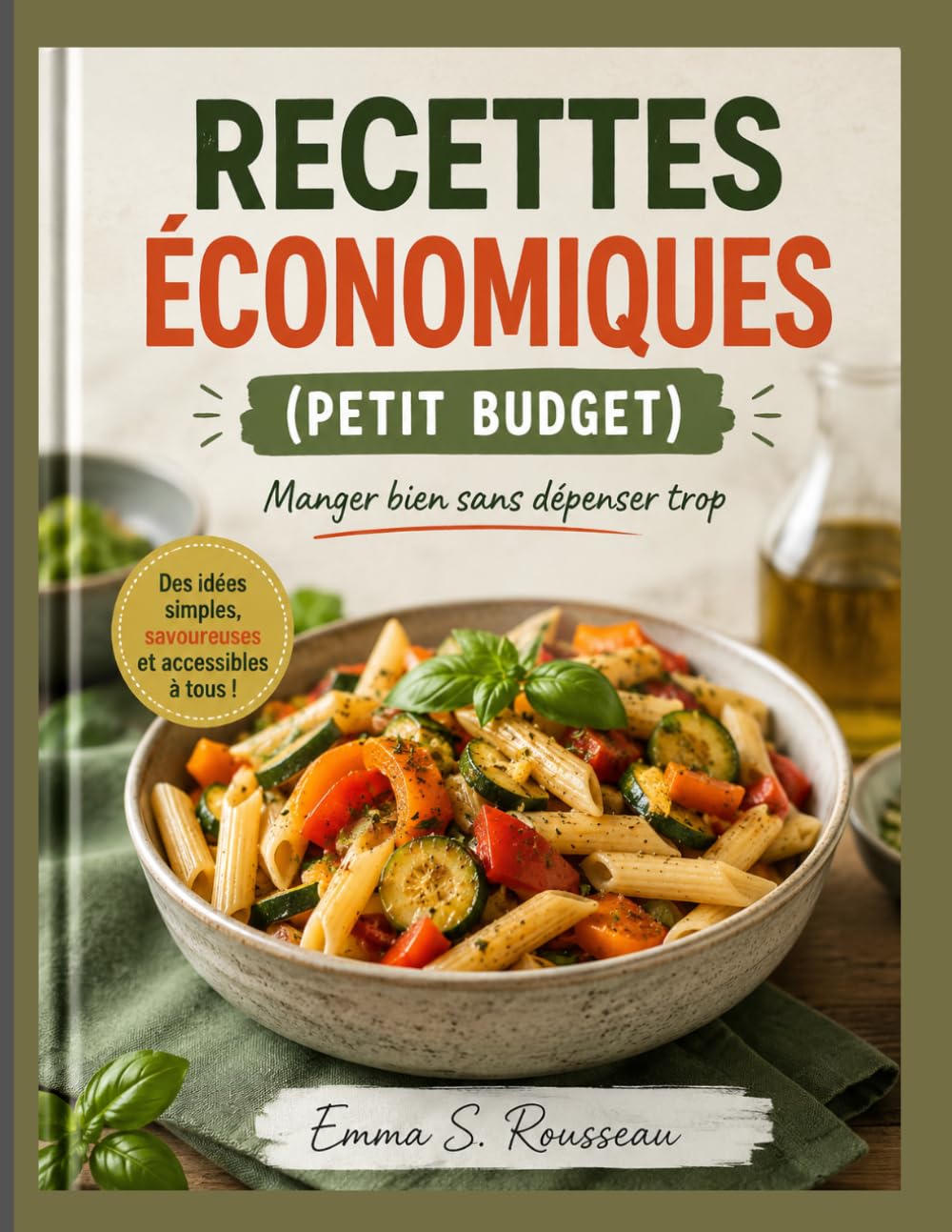 RECETTES ÉCONOMIQUES (PETIT BUDGET): Manger bien sans dépenser trop