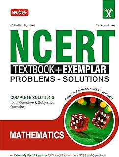 Ncert Textbook + Exemplar Problems-Solutions Mathematics Class 10