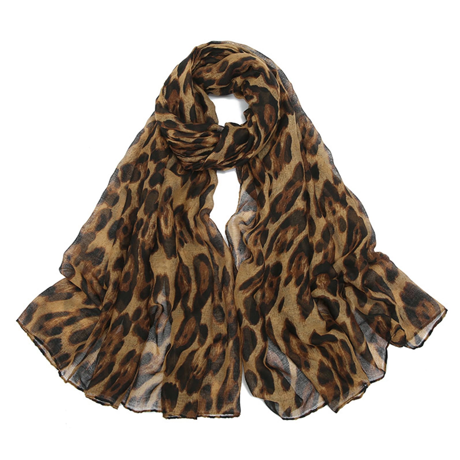 cyian Scarf for Women Floral Printed Scarves Long Fashion Scarf Lightweight Shawls Wrap Fall Winter Headscarf for Women-picture-51