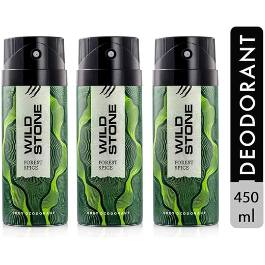 Wild Stone Forest Spice Deodorant Trio 150ml