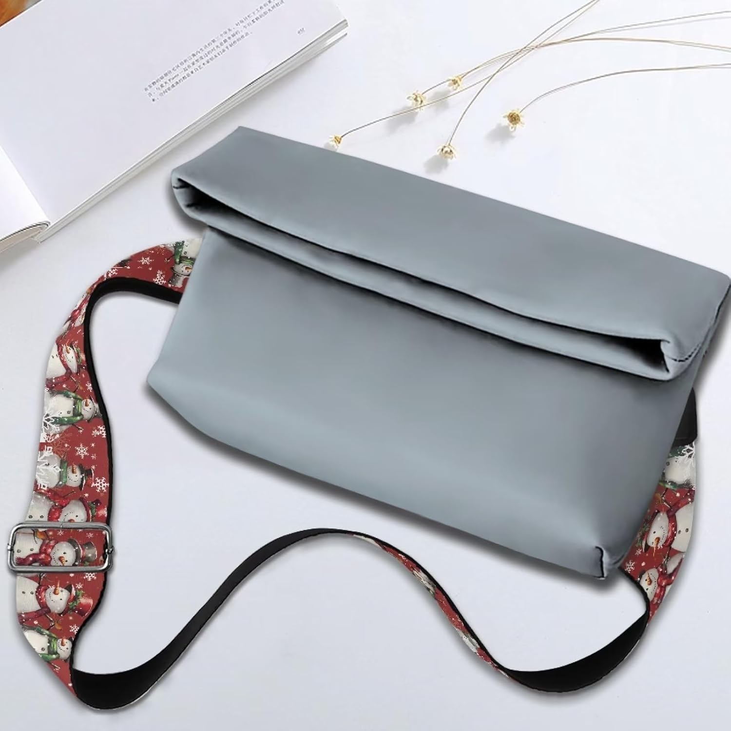 Xoenoiee Print Purse Strap Replacement Crossbody for Women Men Adjustable Wide Strap for Purses Shoulder Canvas Bag