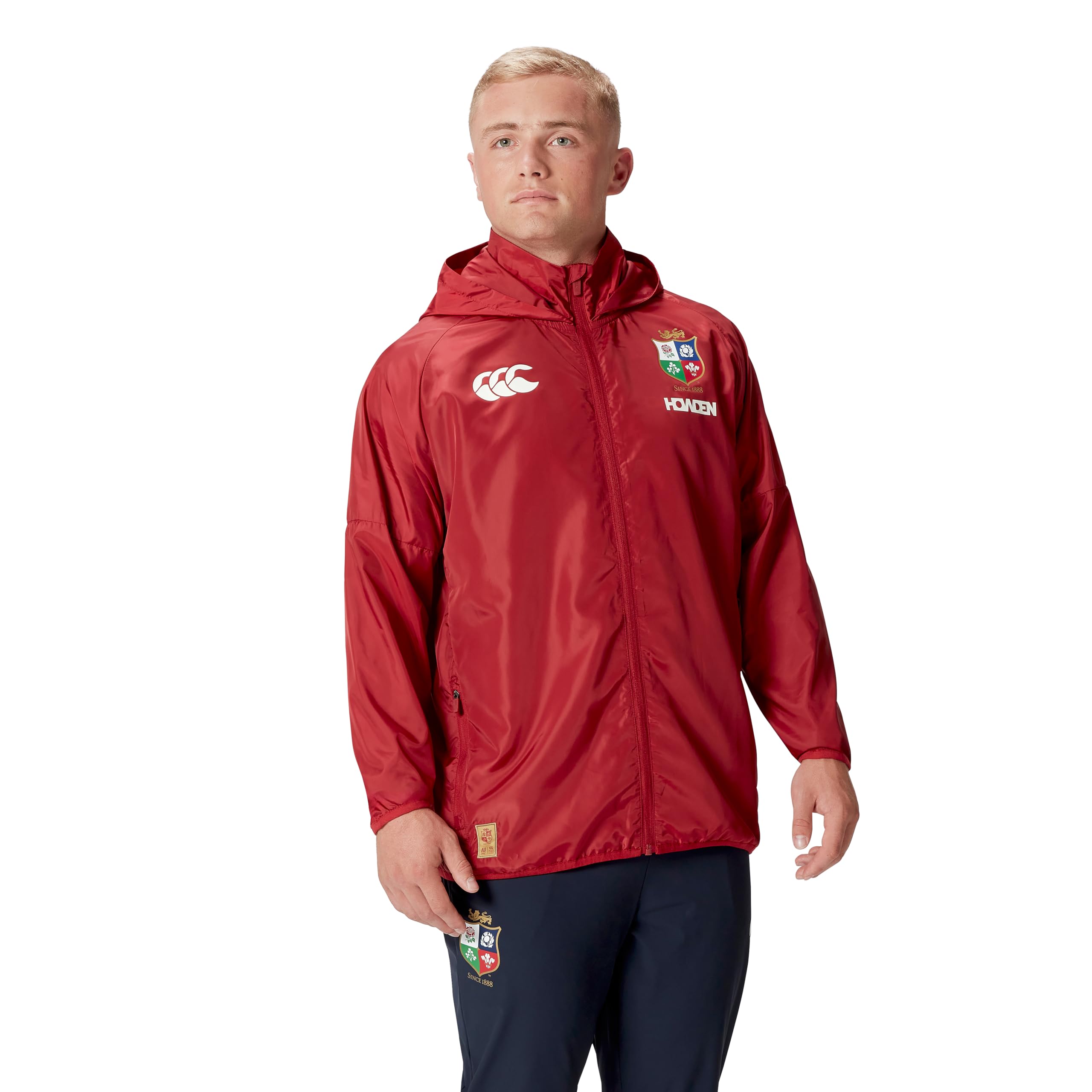 Canterbury Lluvia Ligera de Los Leones Británicos E Chaqueta Hombre