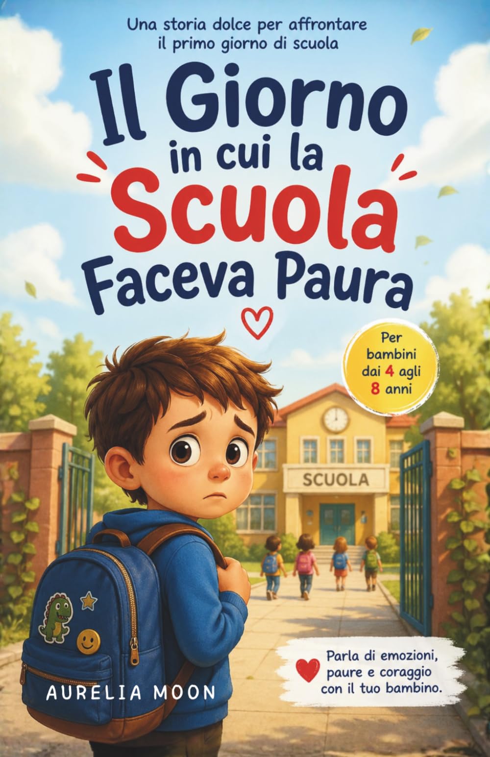Il giorno in cui la scuola faceva paura: Una storia dolce per aiutare i bambini ad affrontare il primo giorno di scuola