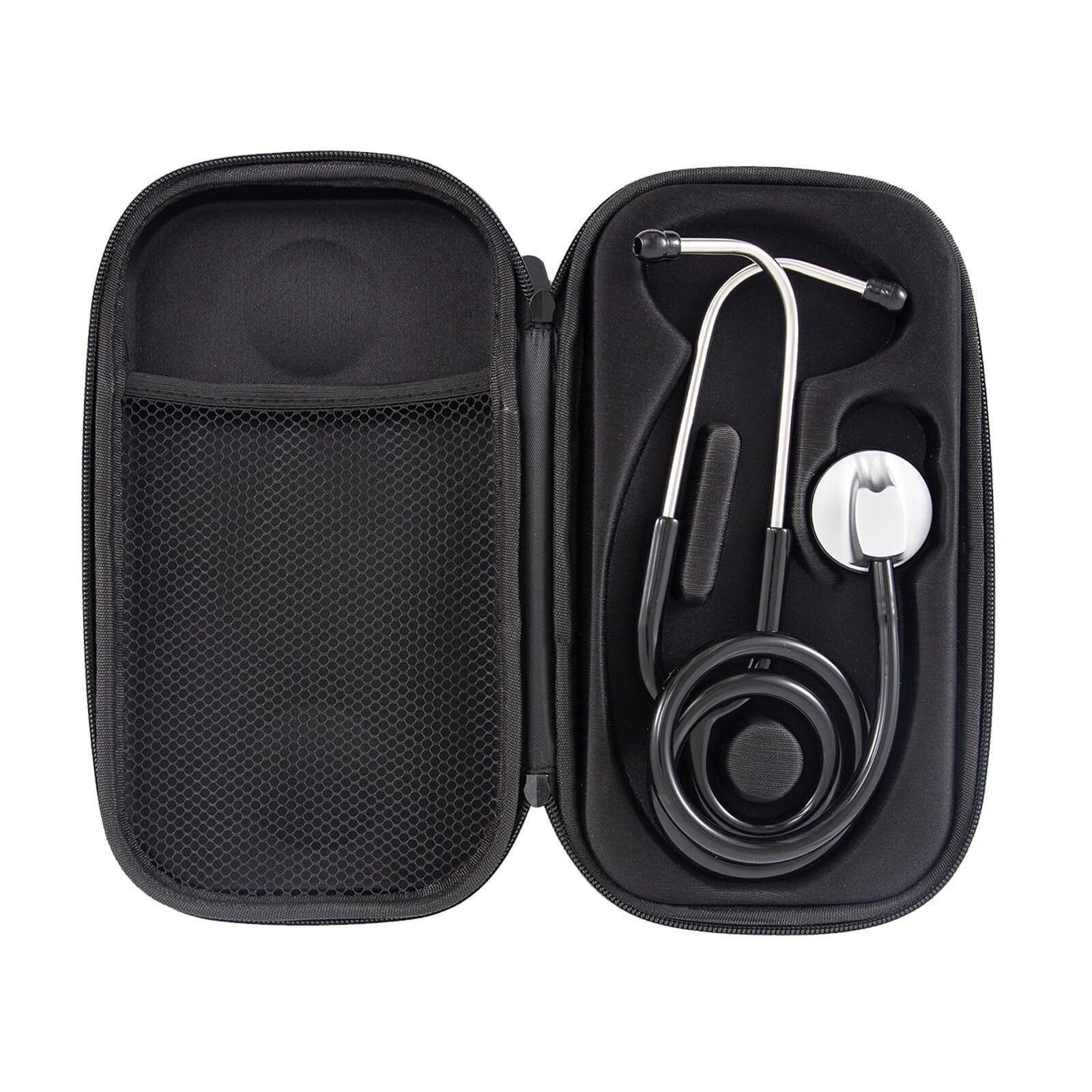 Travel Carrying for Case for 3M Littmann Classic III Stethoscopes - Large Capacity Storage Bag for Small Accessories Stethoscope Case Travel Carrying Cover Protective Holder Protector Storage Bag Box
