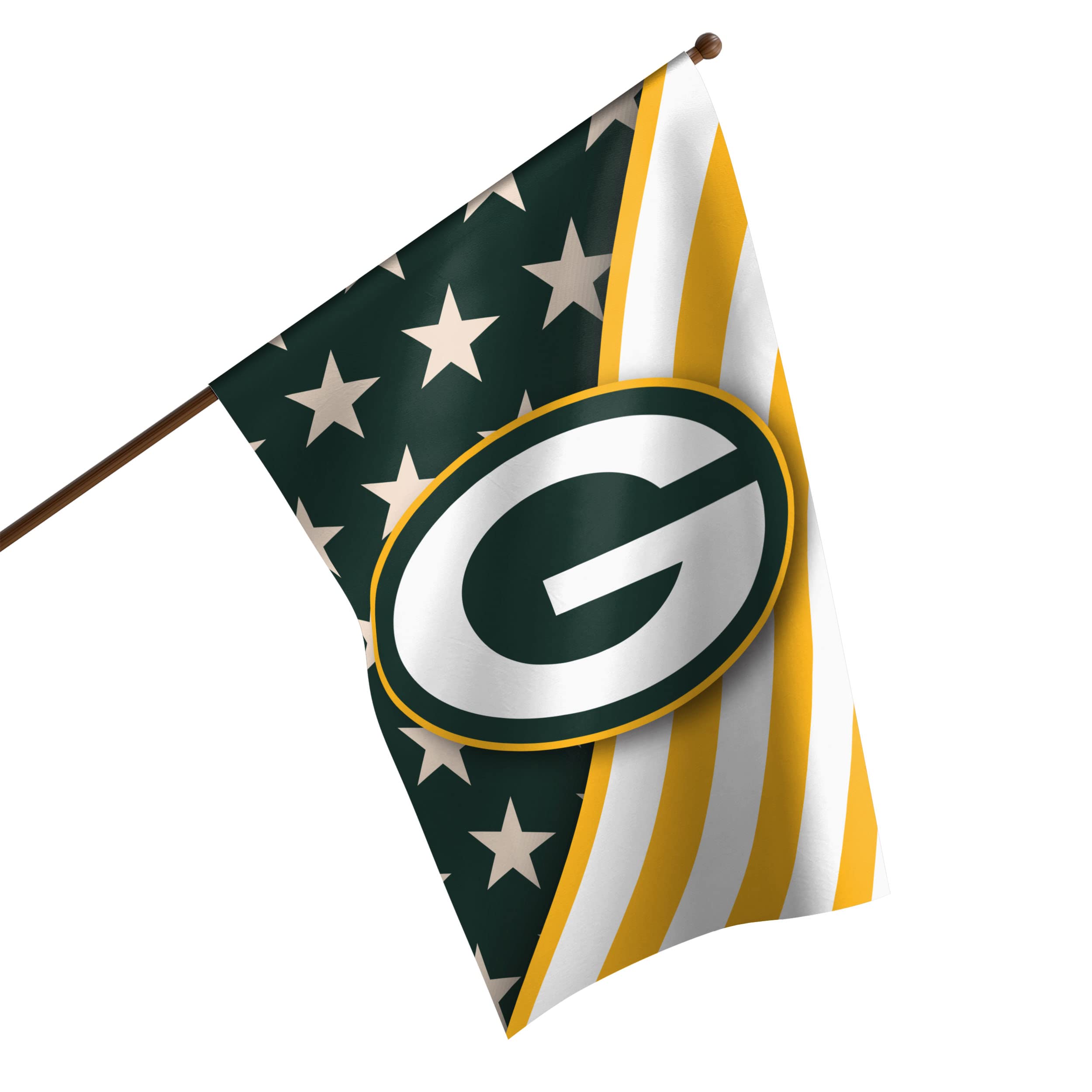 NFL Double Sided Team Logo Vertical Flag (40" x 28")