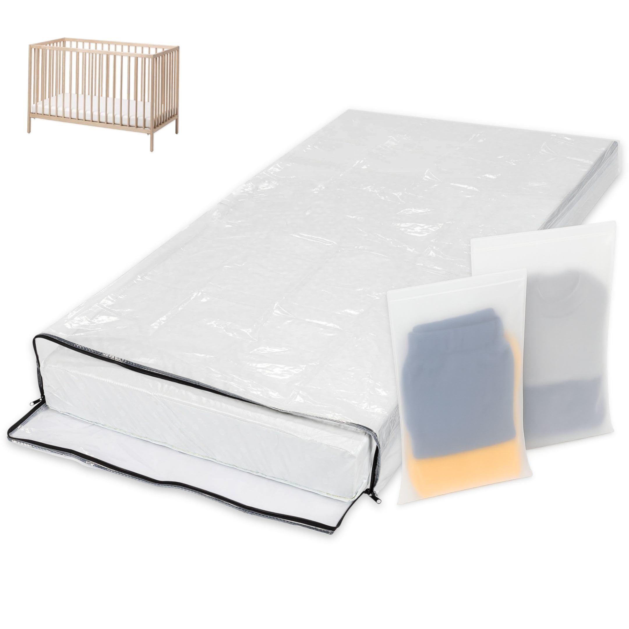 Travel Storage bag for Crib Mattress Protector product research image