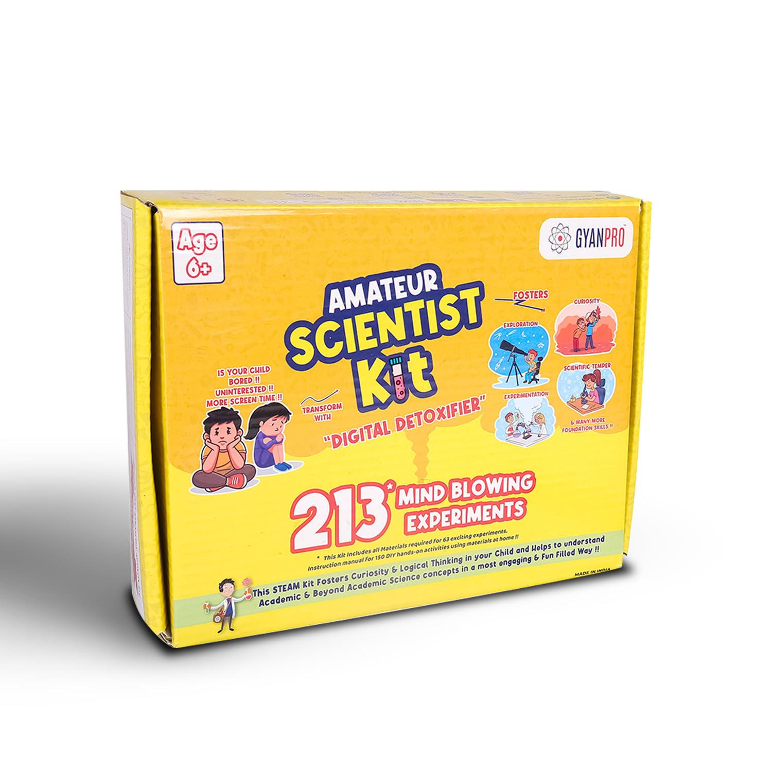 Amateur Scientist Kit | 200+ STEM Experiments for Kids Ages 6-14 | Science Educational Toy for Boys & Girls | DIY Project-Based Learning (B0CLNRHMHX) Amazon Price History, Amazon Price Tracker