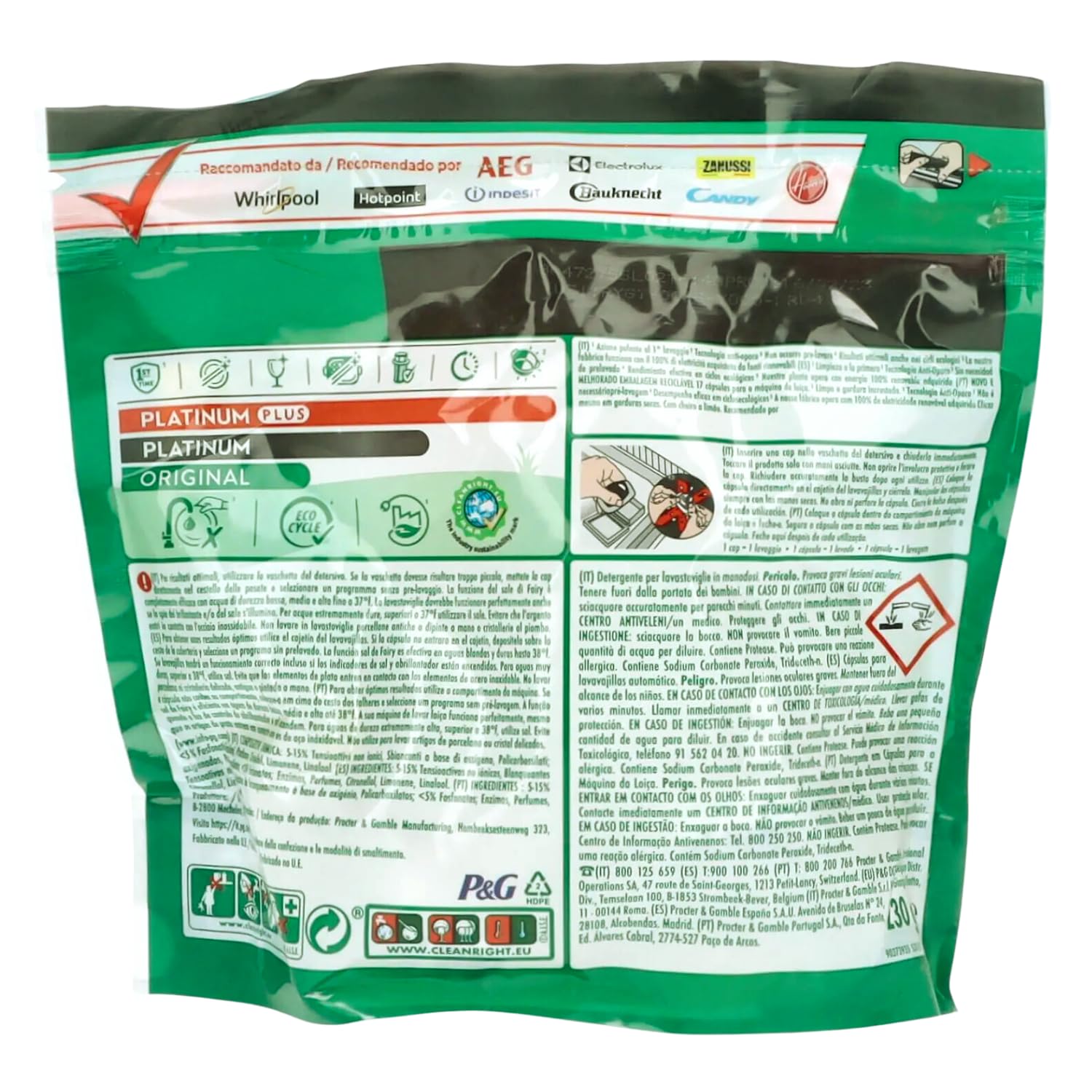 Pastiglie Lavastoviglie Azione Sgrassante con Profumo di Limone – 31 Caps kit con Spugna Brandizzata SPESA & RISPARMIO Inclusa – Variazioni 4/8/12 Pezzi (4)