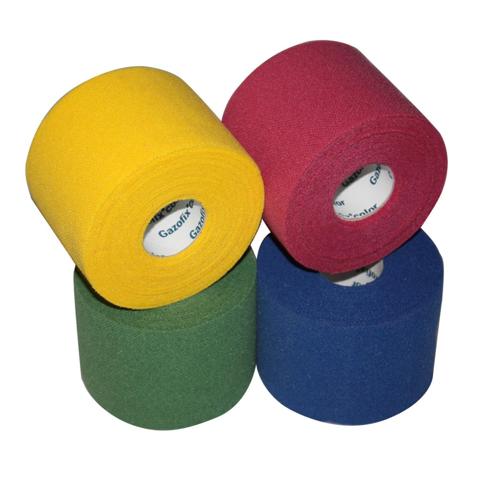 Gazofix Color - Benda, senza lattice, 20 m x 6 cm, 6 rotoli