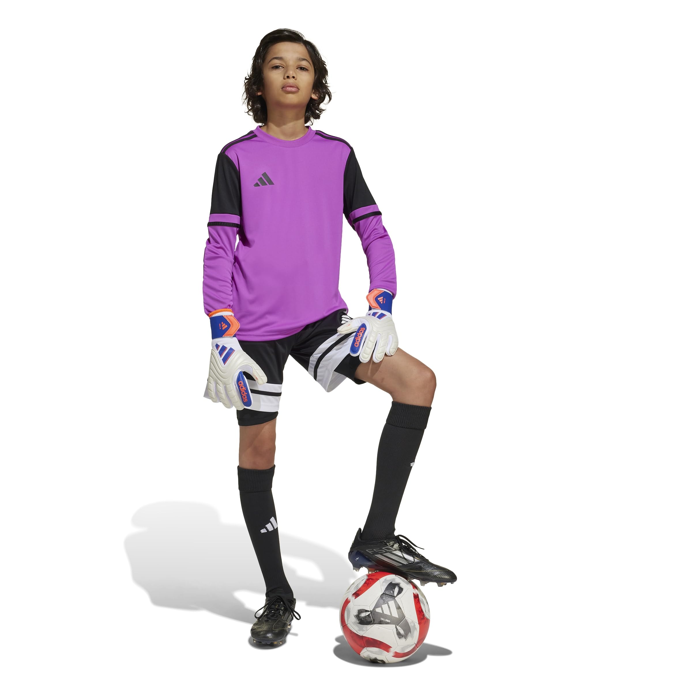 adidas Podkoszulek Uniseks - dzieci Squadra25 Goalkeeper Jersey Long Sleeve Kids