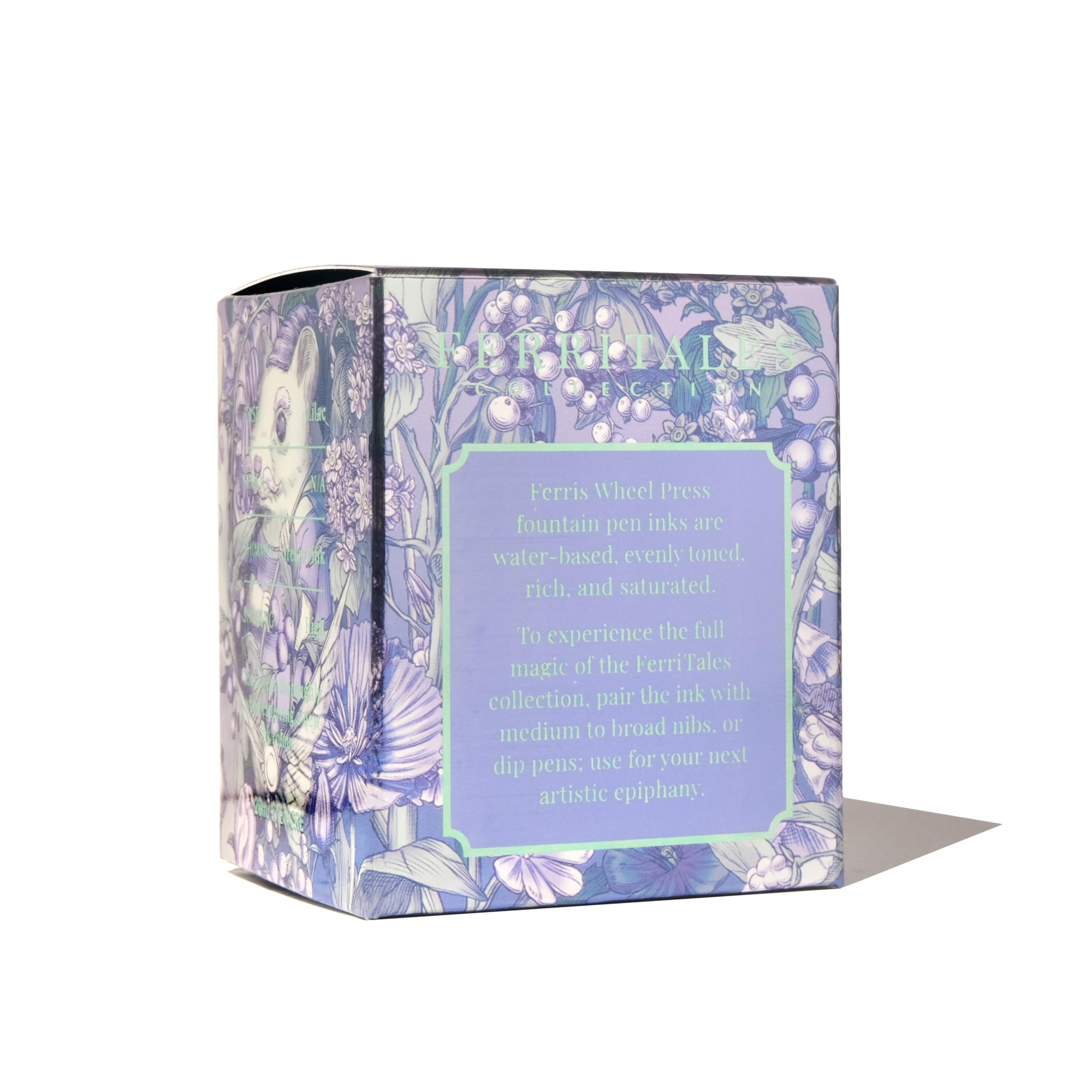 Encre Stylo Plume Ferris Wheel Press - Vert Brillant Beanstalk Avec Paillettes Champagne - 20ml