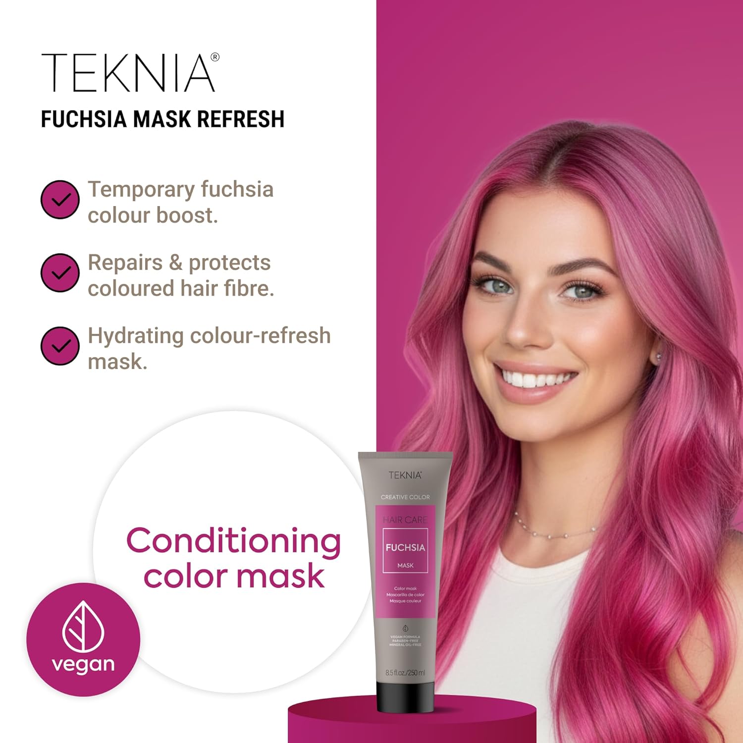 LAKMÉ Teknia Color Refresh Hair Mask, Color Depositing Mask