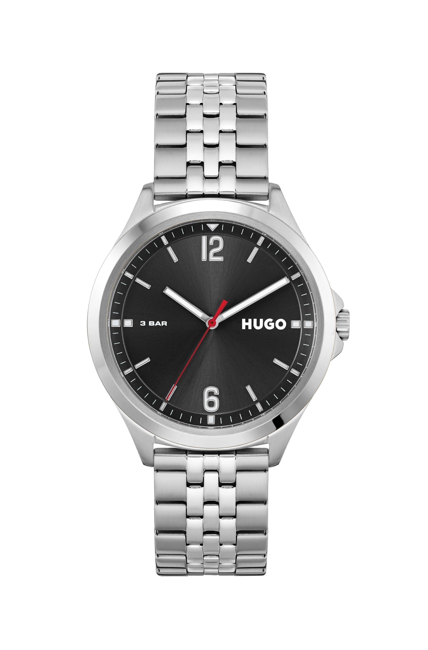 BOSS #Suit Qtz Basic Black Round Dial Mens Watch|Stainless Steel Material|Silver Color Band - 1530216 (B09539573N) Amazon Price History, Amazon Price Tracker