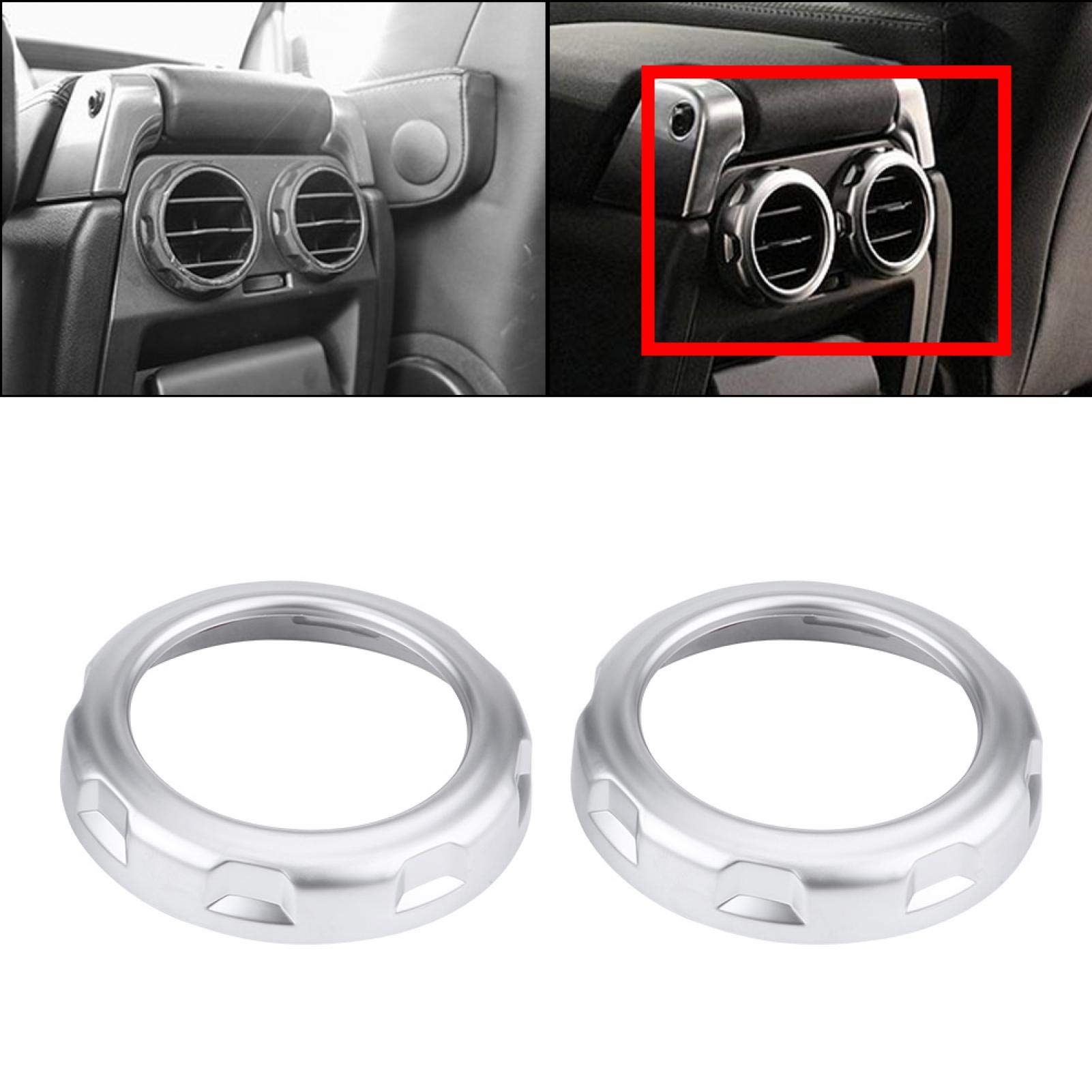 Manopola di controllo dell'aria condizionata per Range Rover Sport L320 Accessori Regolatore del volume Trim per Land Rover Discovery 4 LR4 Cover  34