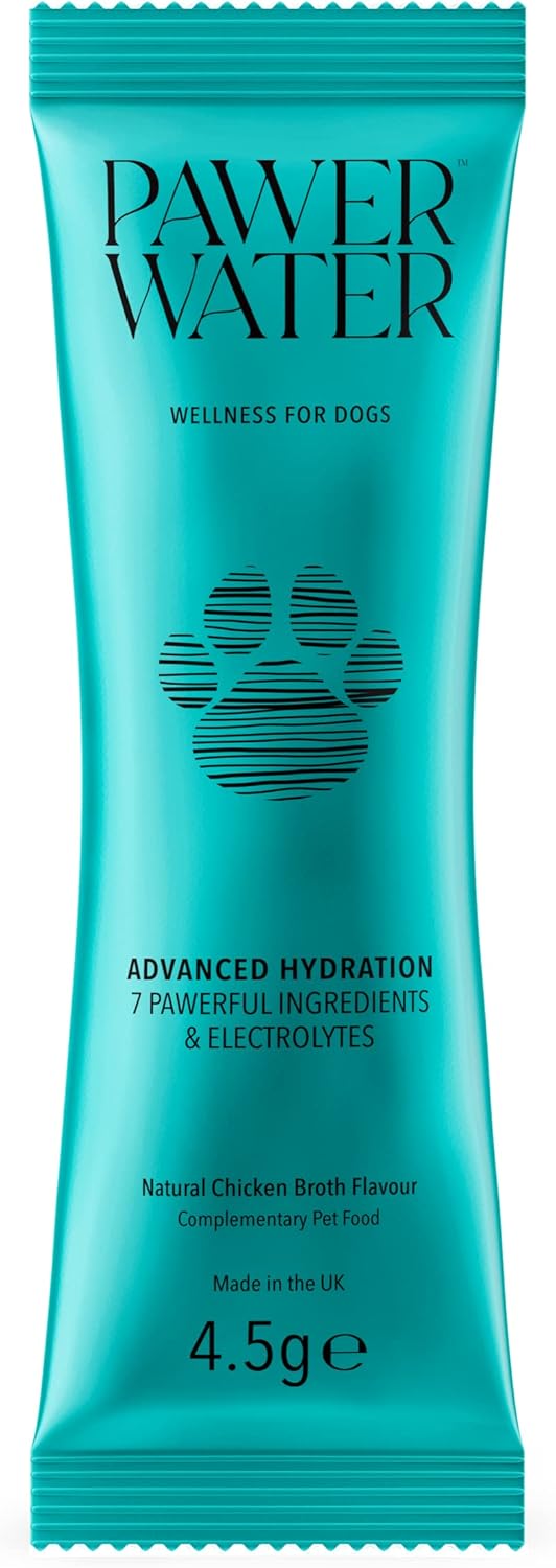 Pawer Water Advanced Hydration Electrolyte Drink For Dogs Natural
