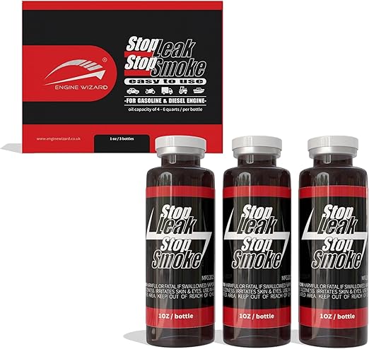 Engine Treatment (3 oz) - Stop Leaks and Smoke without Needing to Dismantle