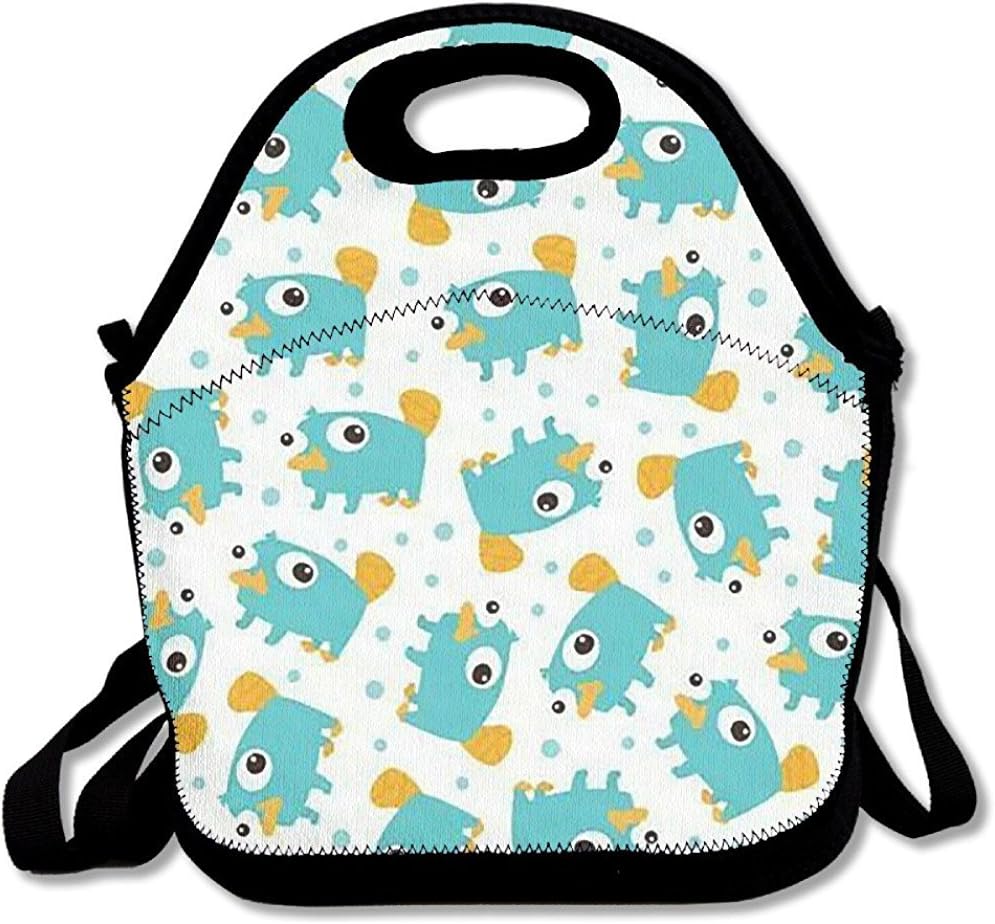 Perry The Platypus Lunch Bag Tote Handbag Lunch Boxes