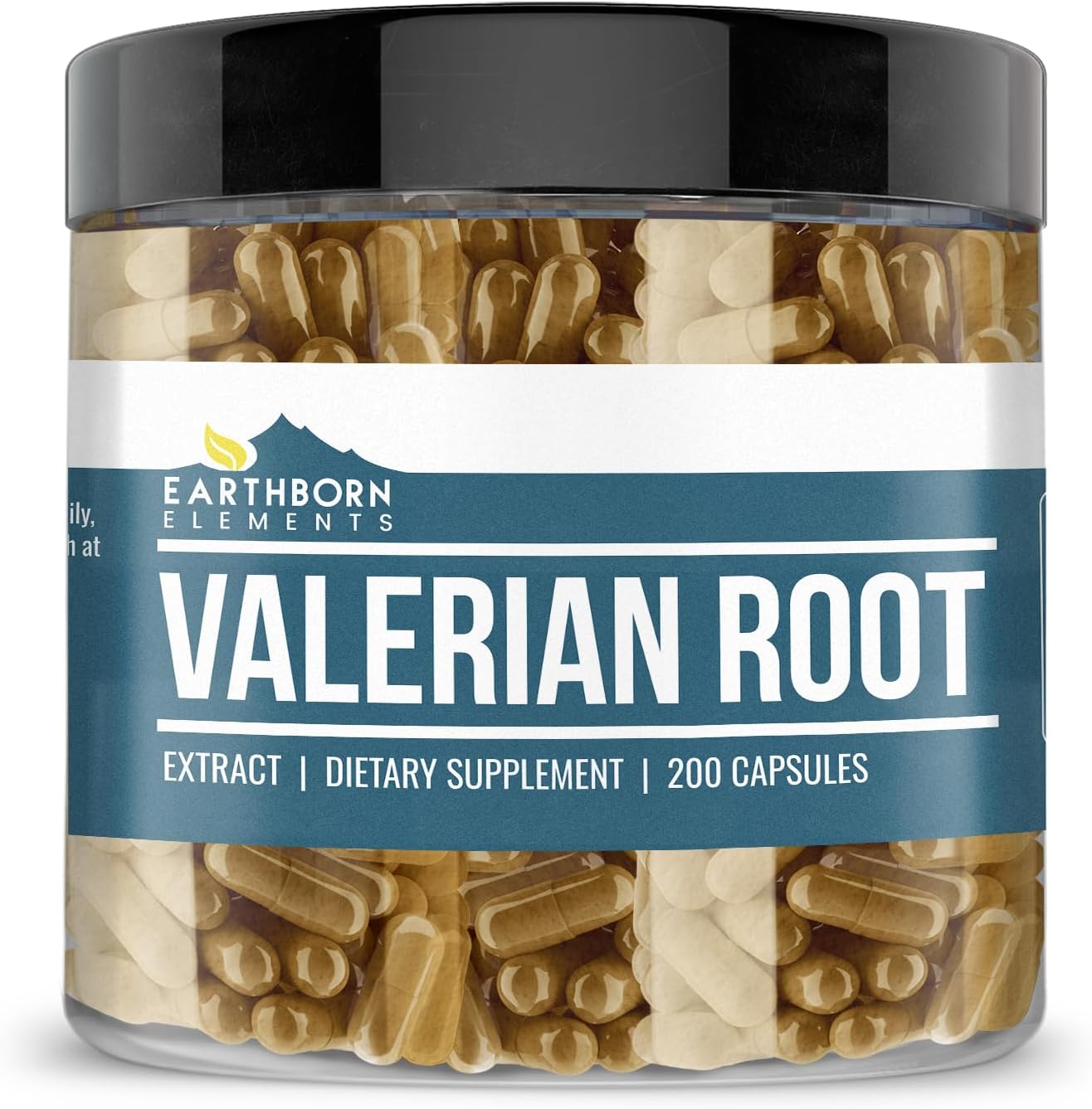 Valerian Root Capsules (200 Capsules) 100% Pure Valerian Root Extract, All-Natural & Gluten-Free, Sleep & Relaxation*