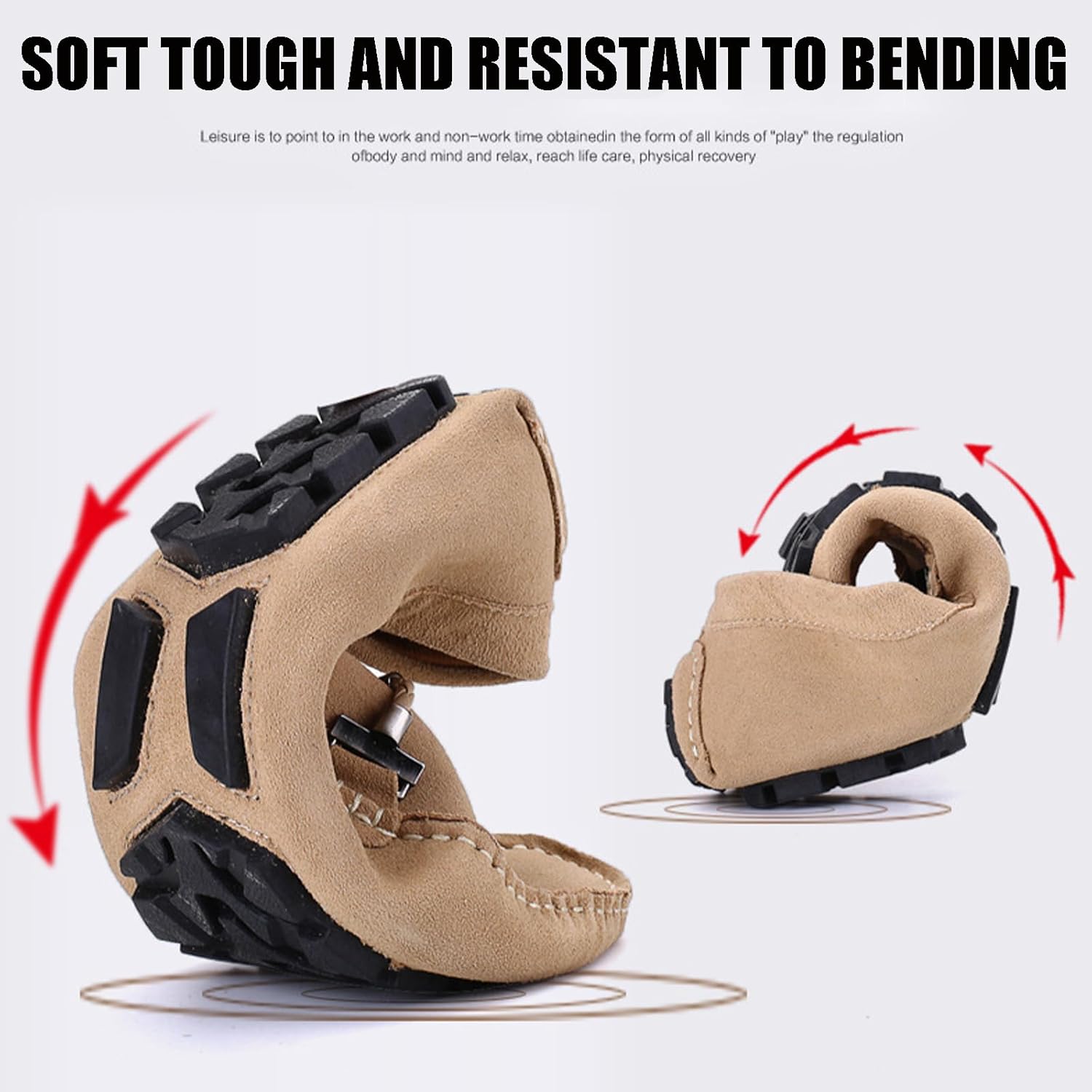 Men's Handmade Suede Dress Penny Loafers Fashion Square Toe Moccasin Slip On Driving Boat Shoes Daily Lightweight Non-Slip Flat Casual Shoes Large Size 6-15 - Image 8