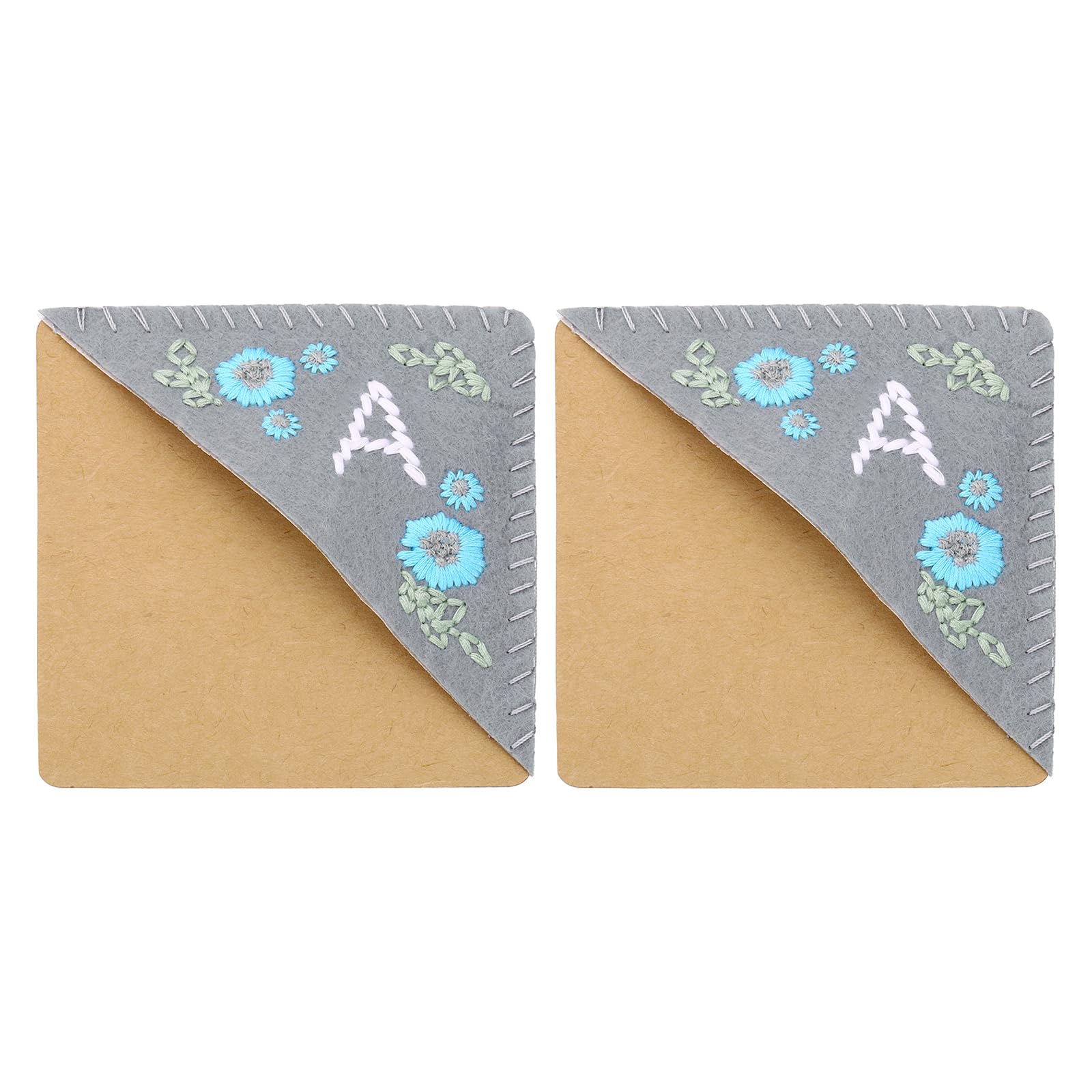 PATIKIL 2pcs Corner Bookmark