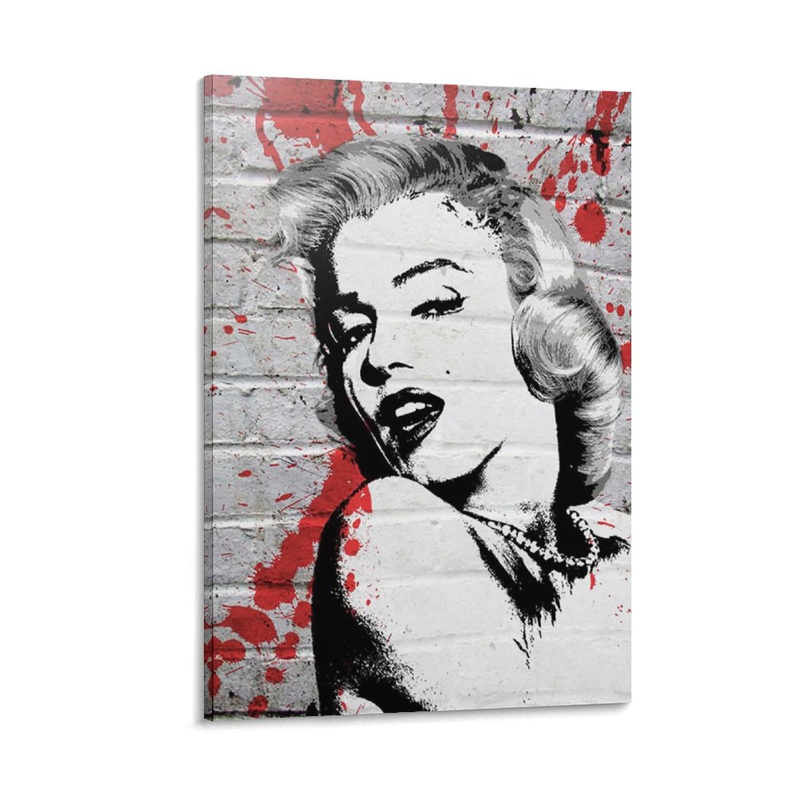 Amazon.co.jp: Banksy マリリンモンロー ポスター Marilyn Monroe