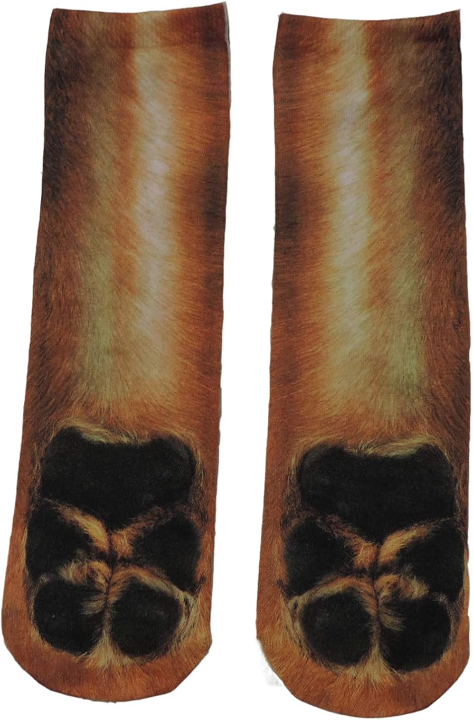Kids 3D Animal Paw Feet Print Foot Crew Socks Elastic Hosiery Dog : Clothing, Shoes & Jewelry