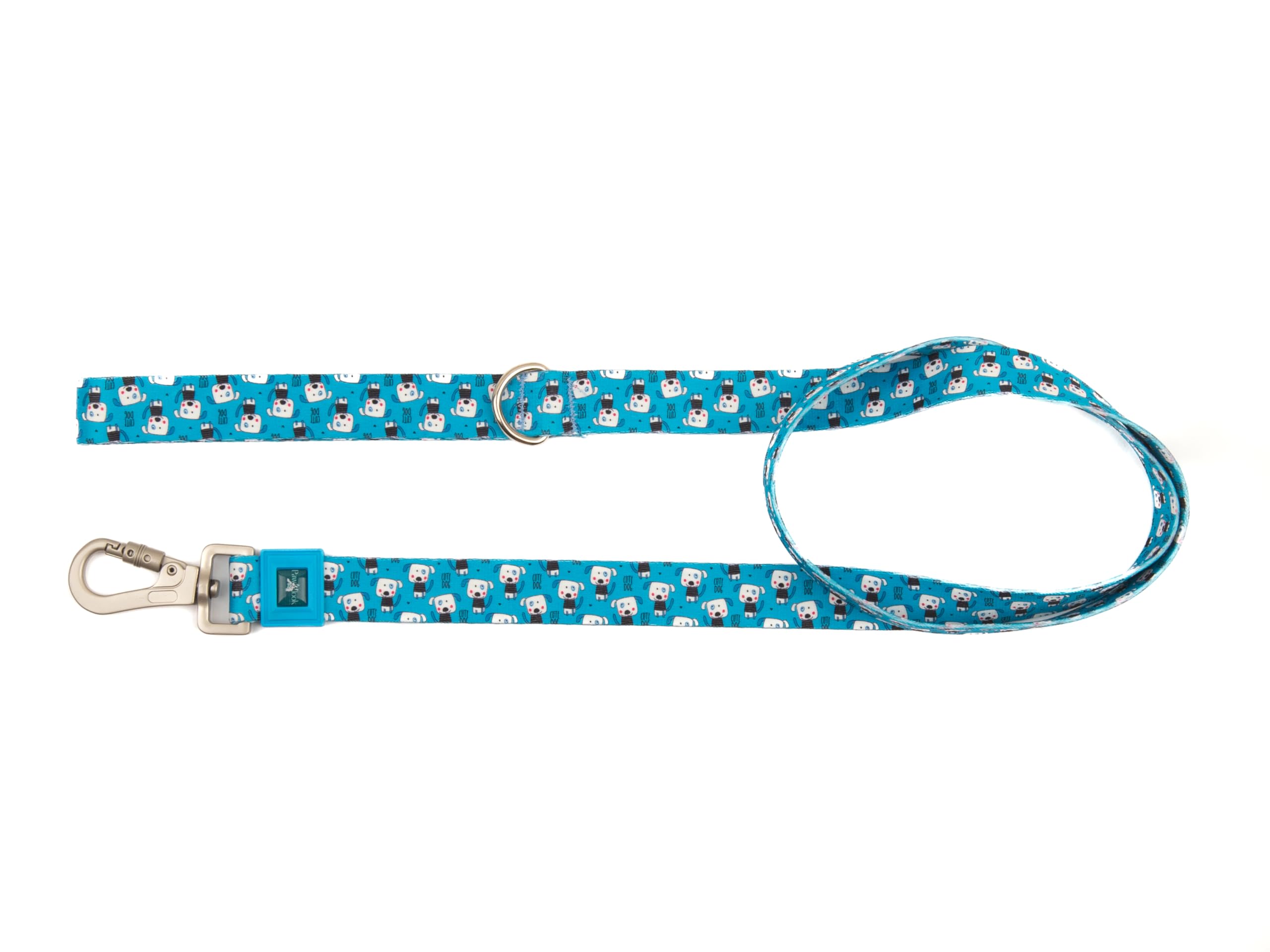 Design Köpek Gezdirme Kayışı – Geri Dönüştürülmüş, Kadifemsi Dokulu, Çift Kilitli Karabina Kanca, 360° Dönüşlü, Dayanıklı & Şık Tasarım, Cute, Small